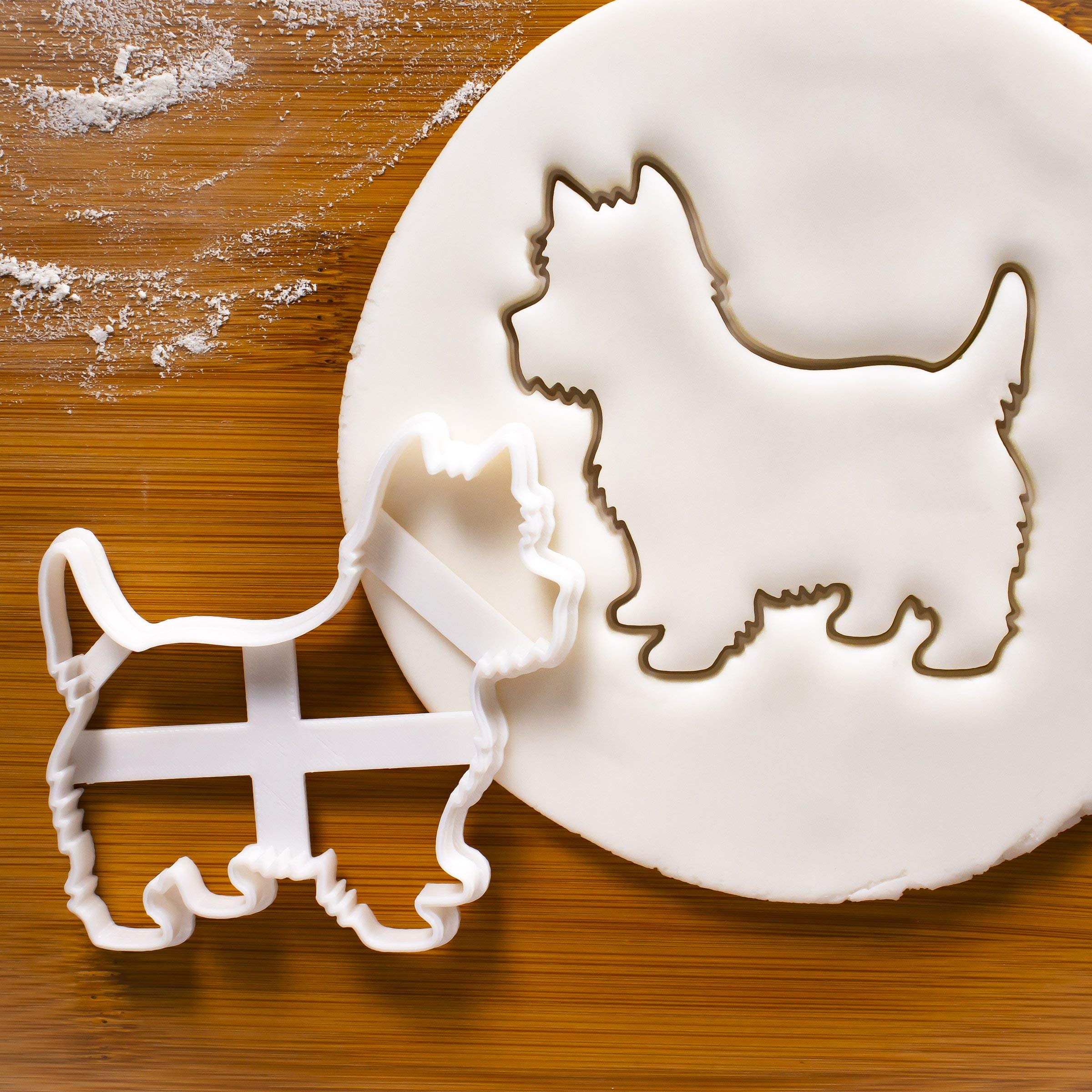 West Highland White Terrier Silhouette Cookie Cutter, 1 Piece - Bakerlogy