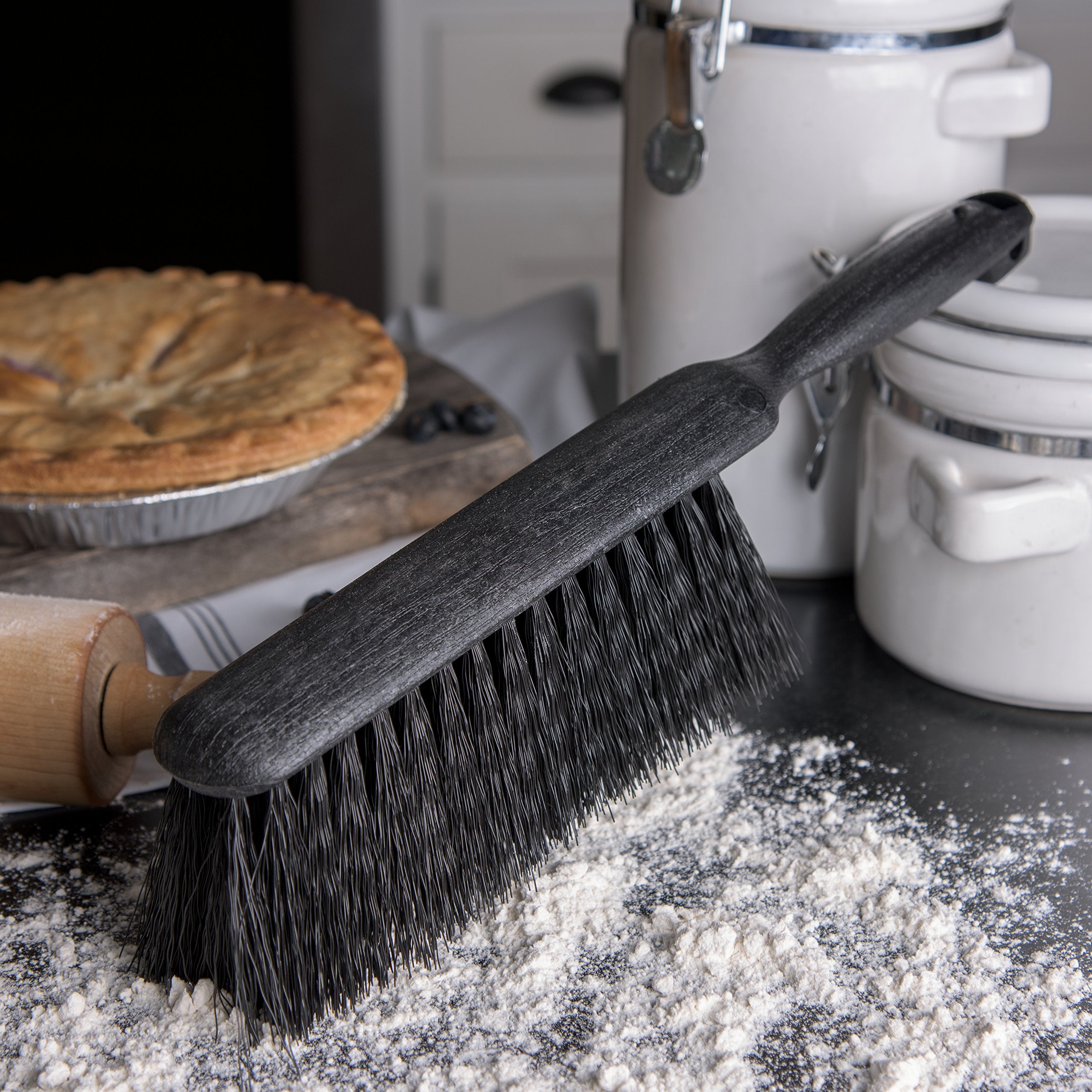 Carlisle Foodservice Products 3625803 Fireplace/Bench Brush, 8'', Black