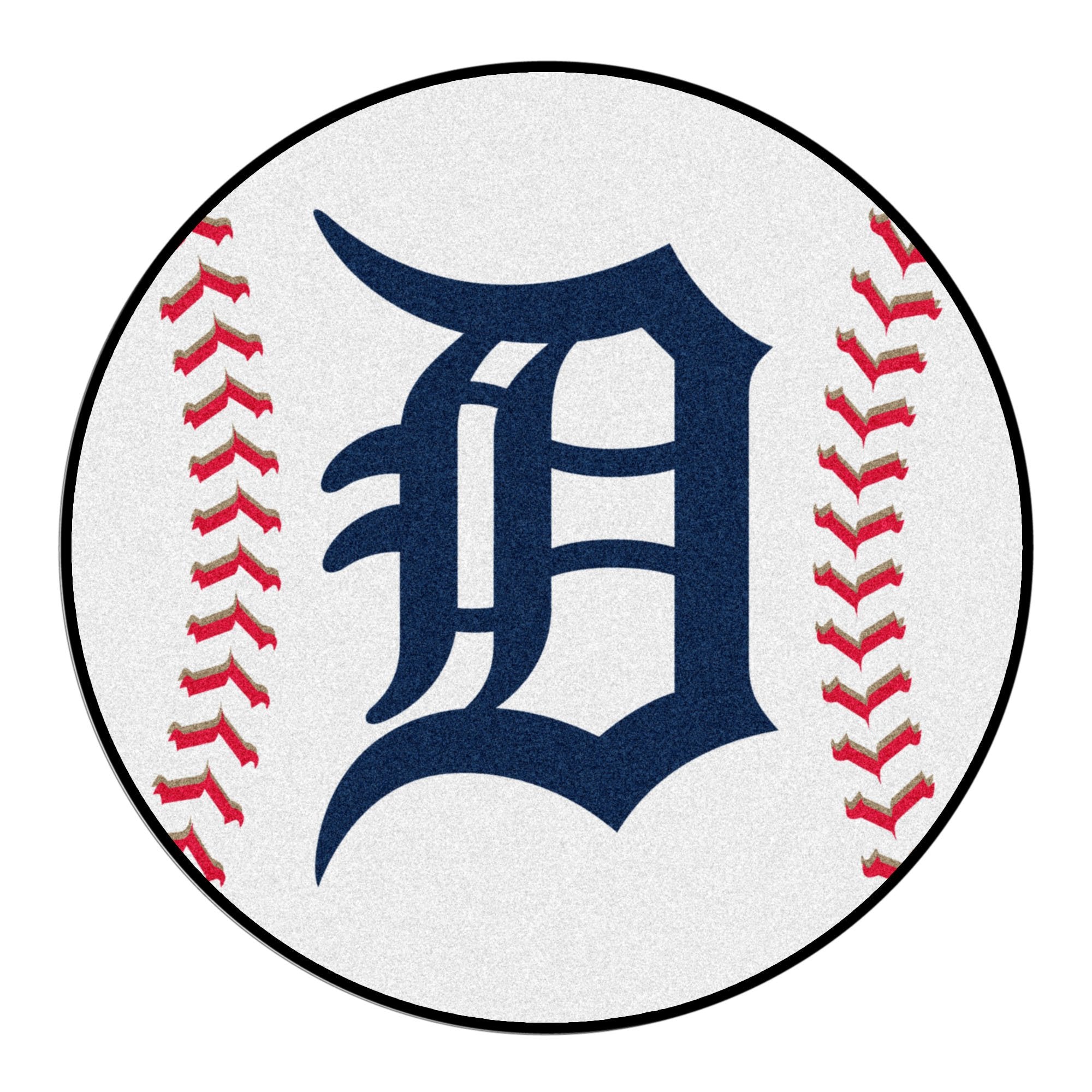 FANMATS 6381 Detroit Tigers Baseball Mat,27 Dia.
