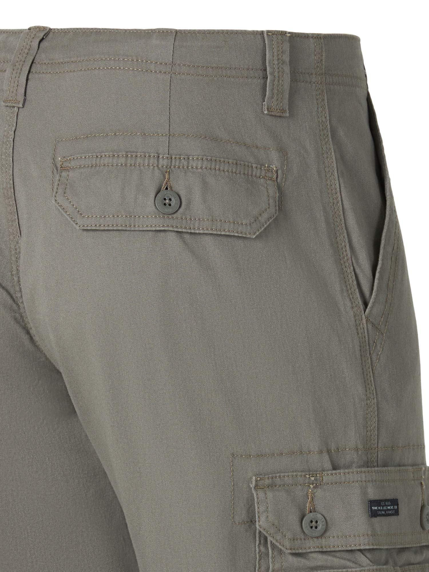 Lee Mens Wyoming Relaxed Fit Cargo Pant, Sagebrush, 38W X 29L