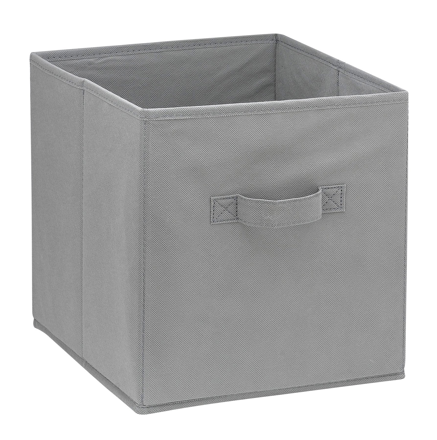 Foldable Cube Storage Bins - 6 Pack - These Decorative Fabric Storage Cubes Are Collapsible And Great Organizer For Shelf, Close