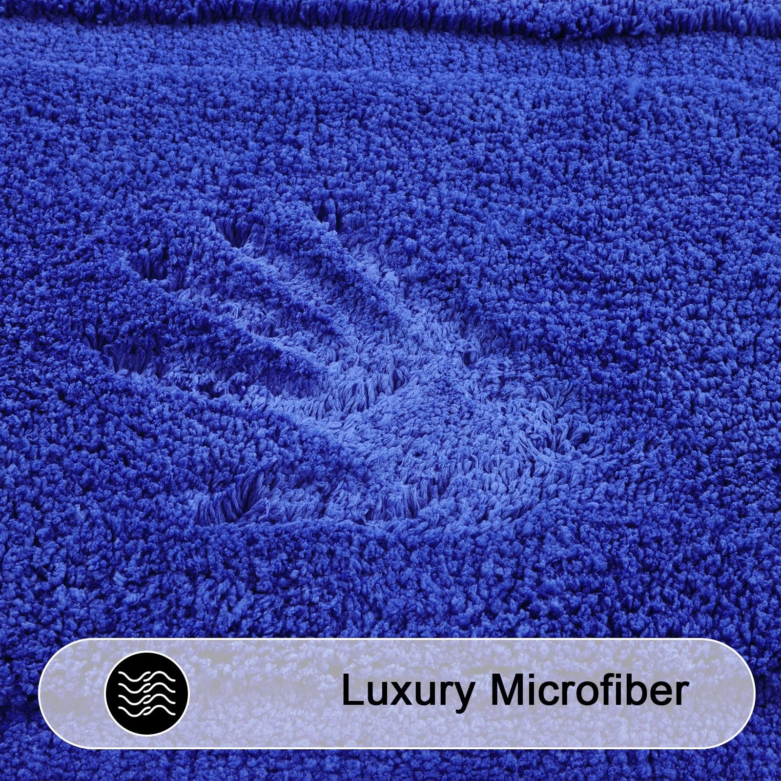 Shacos Super Soft Bathroom Rugs Set Of 2 Pieces 20X32 Inch Microfiber Bath Mat Non Slip Plush Bath Rug Absorbent Bathroom Carpet