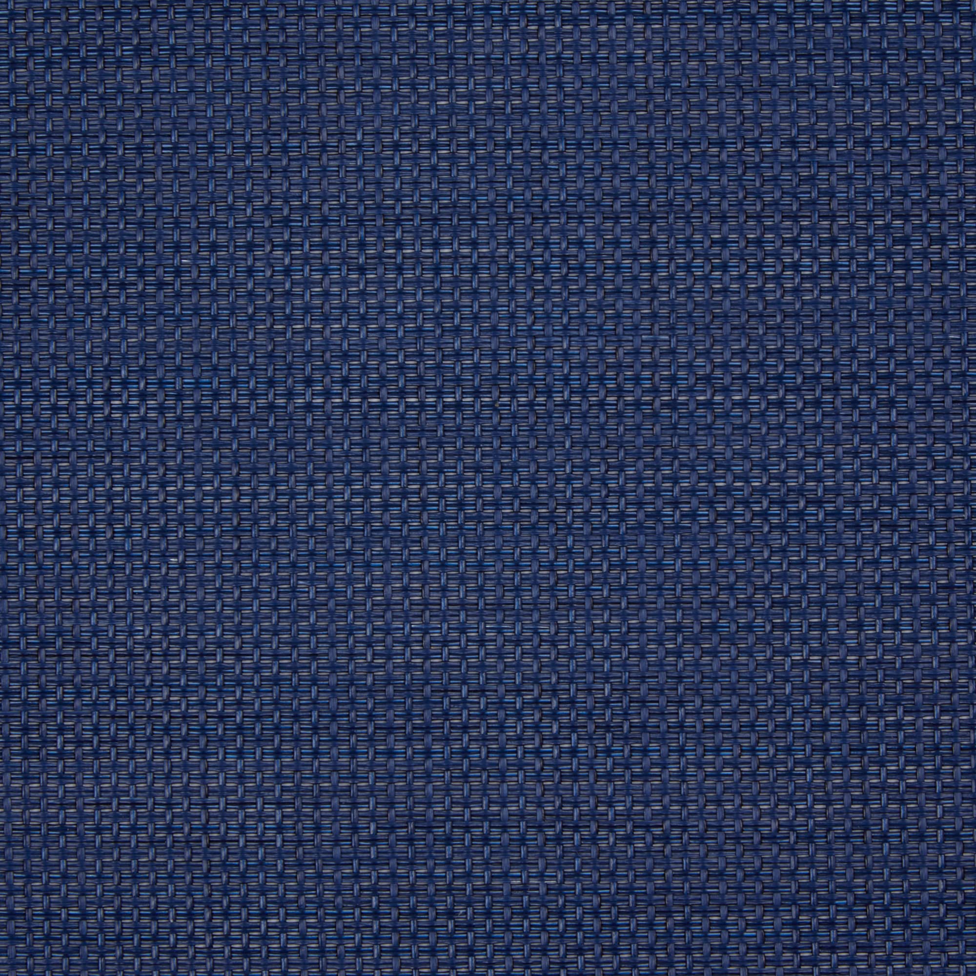 NAUTICAL BLUE SOLID ROUND TABLE PLACEMAT SET/6