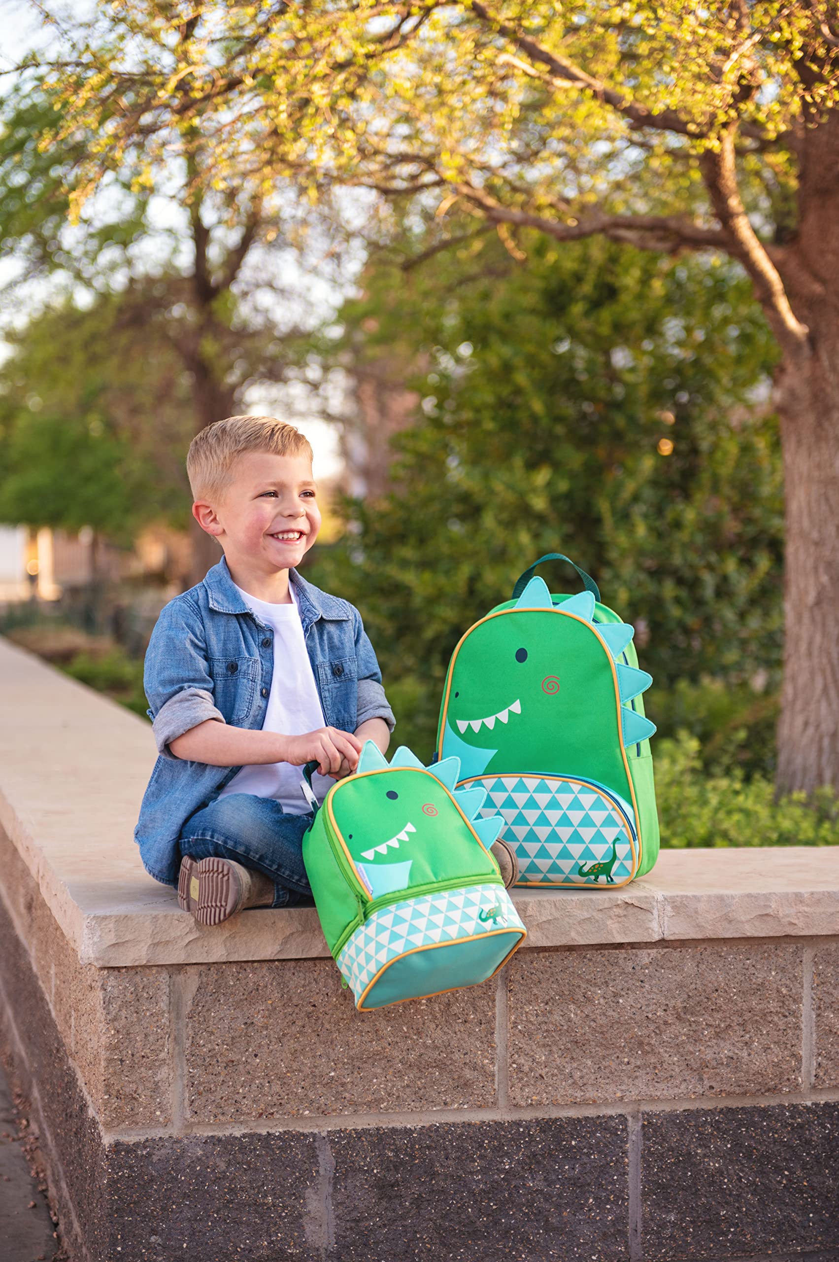 Stephen Joseph, Lunch Pal, Back To School Lunch Box, Kids Lunch Box, Insulated Lunch Box, One Size, Dino