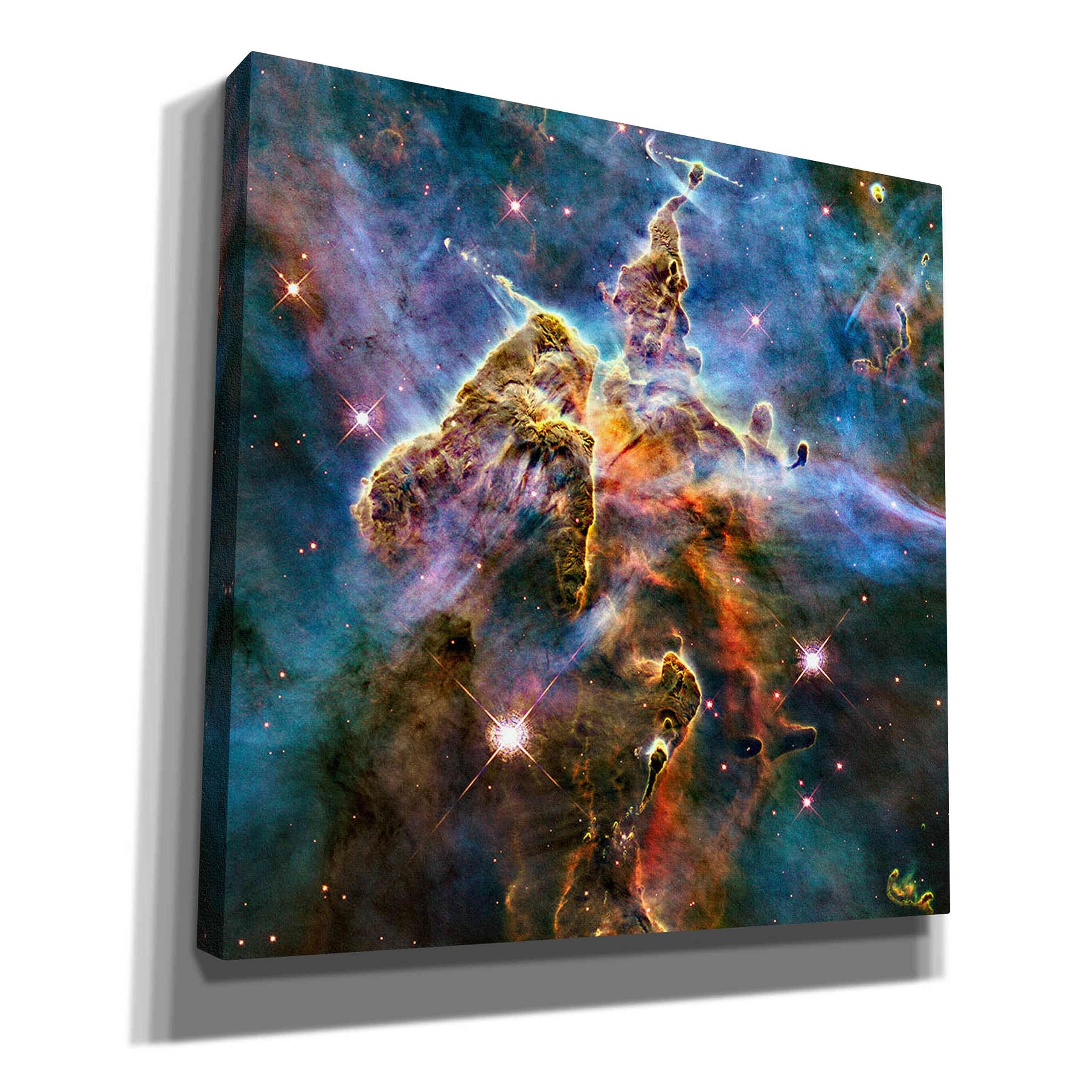 Epic Graffiti Mystic Mountain Canvas Wall Art, 18" x 18", Multicolor, Model EPIC-CA1818202