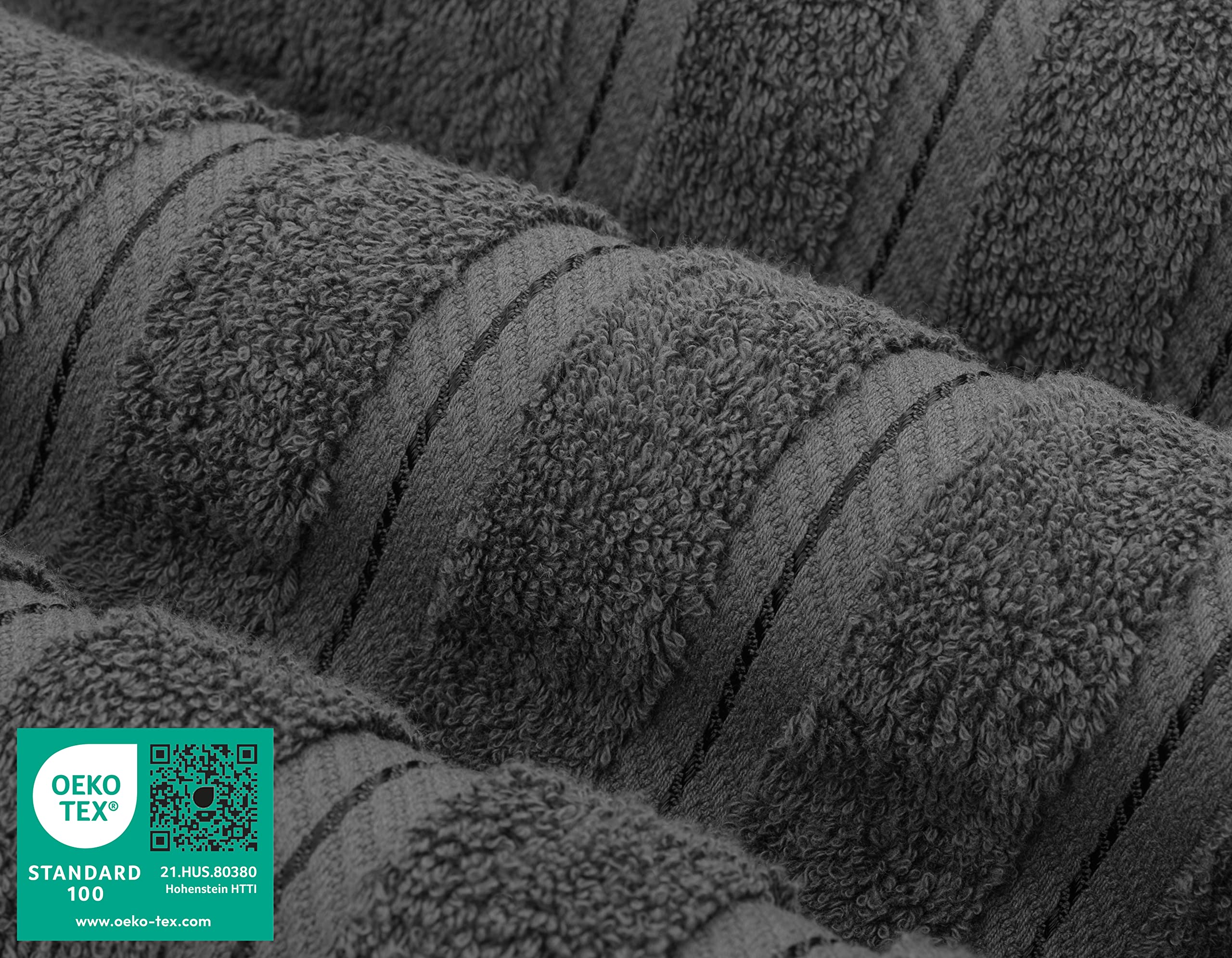 American Soft Linen Luxury 4 Piece Bath Towel Set, 100% Cotton Turkish Bath Towels For Bathroom, 27X54 In Large Bathroom Shower