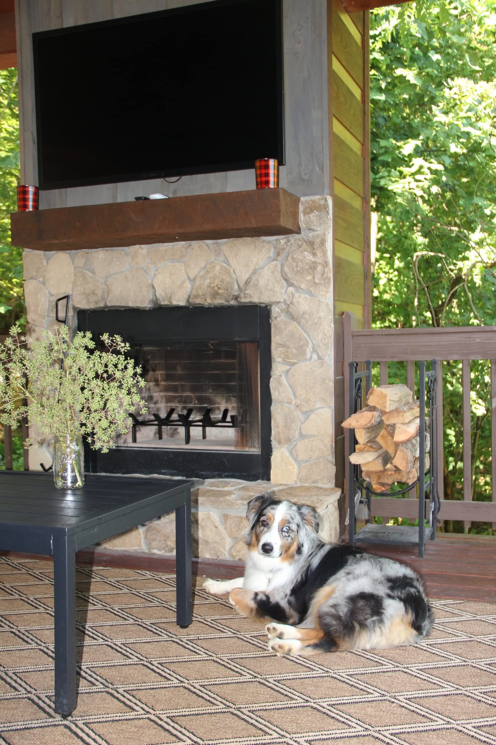 Steelfreak Heavy Duty Steel Fireplace Grate - Made In The Usa (18 Inch)