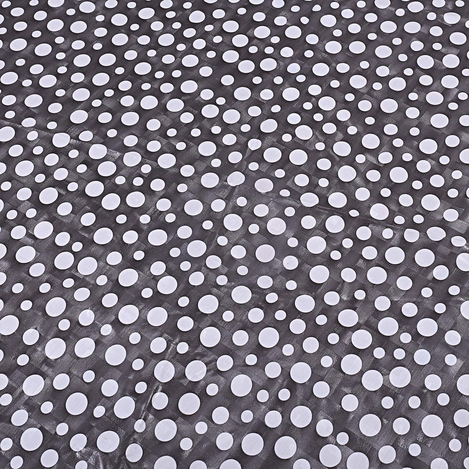 Kuber Industries Pvc 4 Seater Round Table Cover 60''X 60'' (Grey) -Ctltc011167