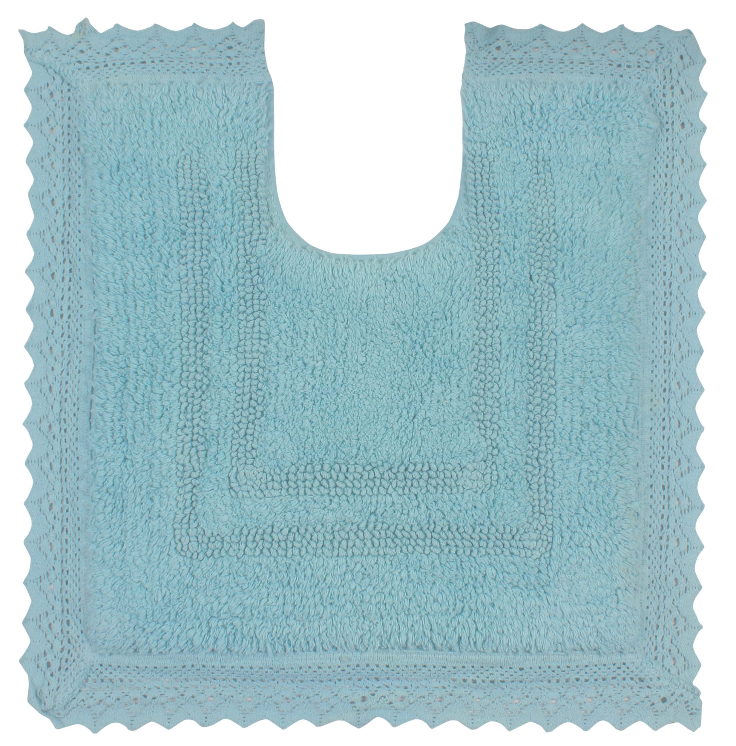 Home Weavers Opulent Reversible Bathmat 100% Cotton Bathroom Rugs Set, Bathroom D  Cor, Washable Rug, Extra Soft And Absorbent B