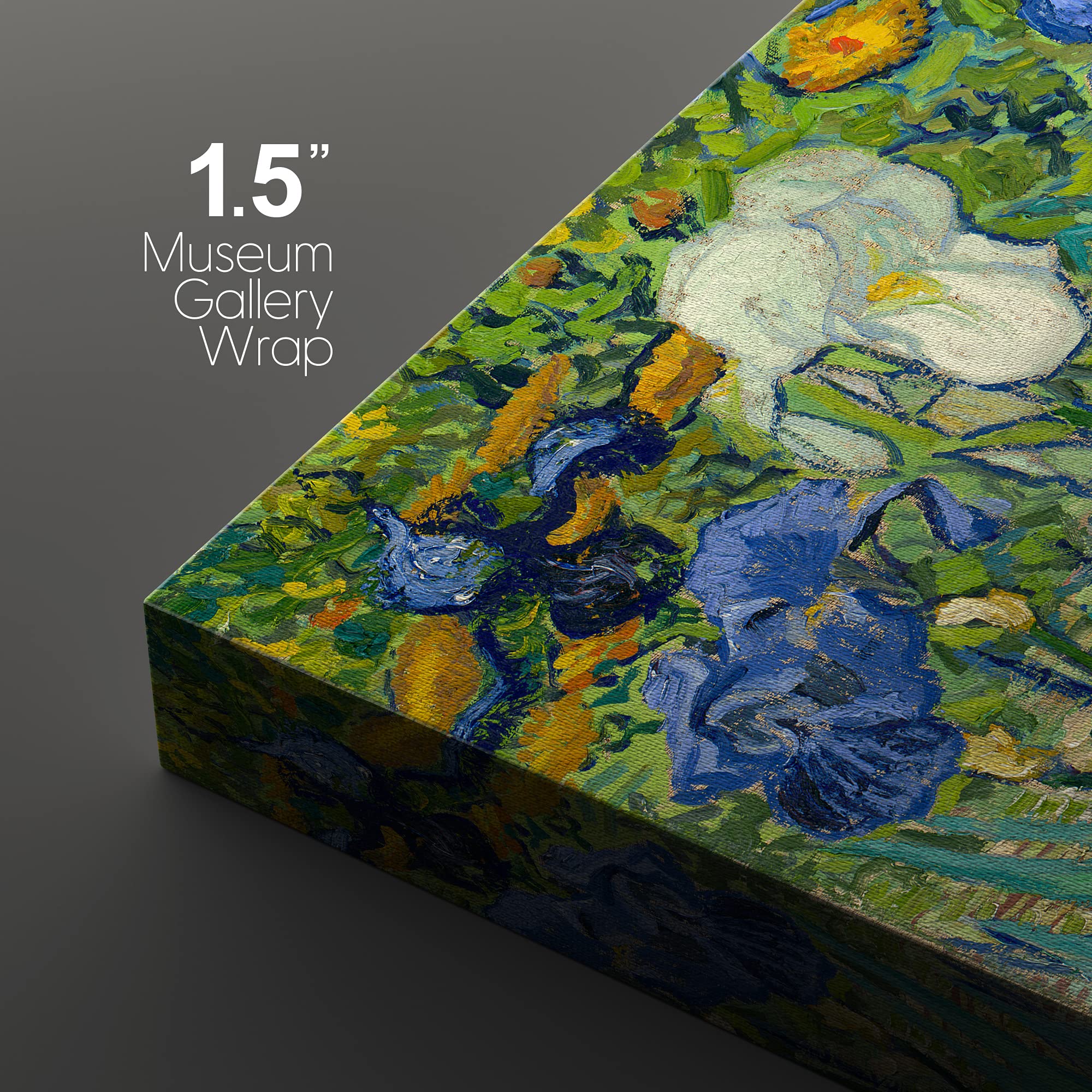 Wall26 Canvas Print Wall Art Set Irises By Vincent Van Gogh Nature Wilderness Illustrations Fine Art Relax/Calm Multicolor For L