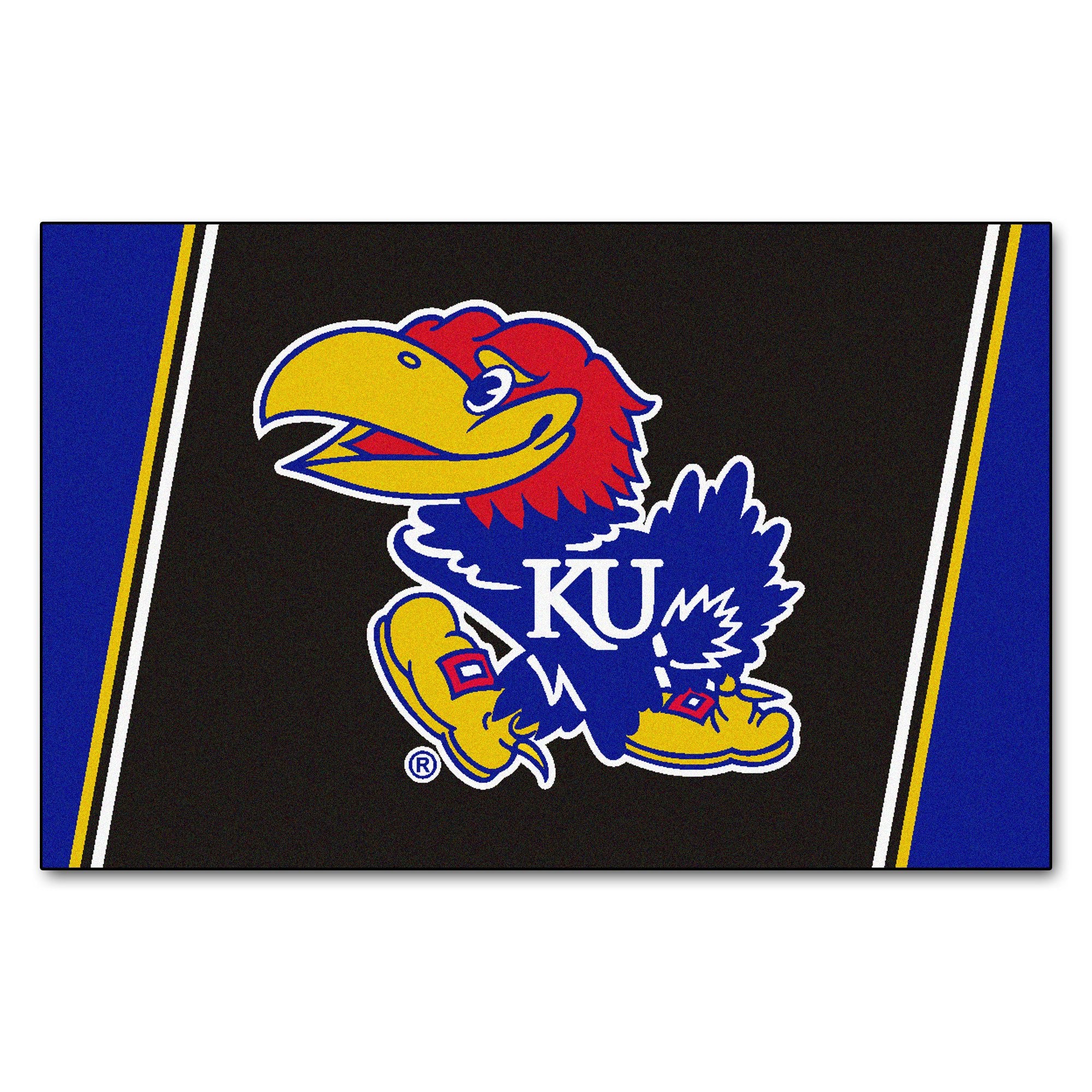 Fanmats Kansas Jayhawks Rug 4x6