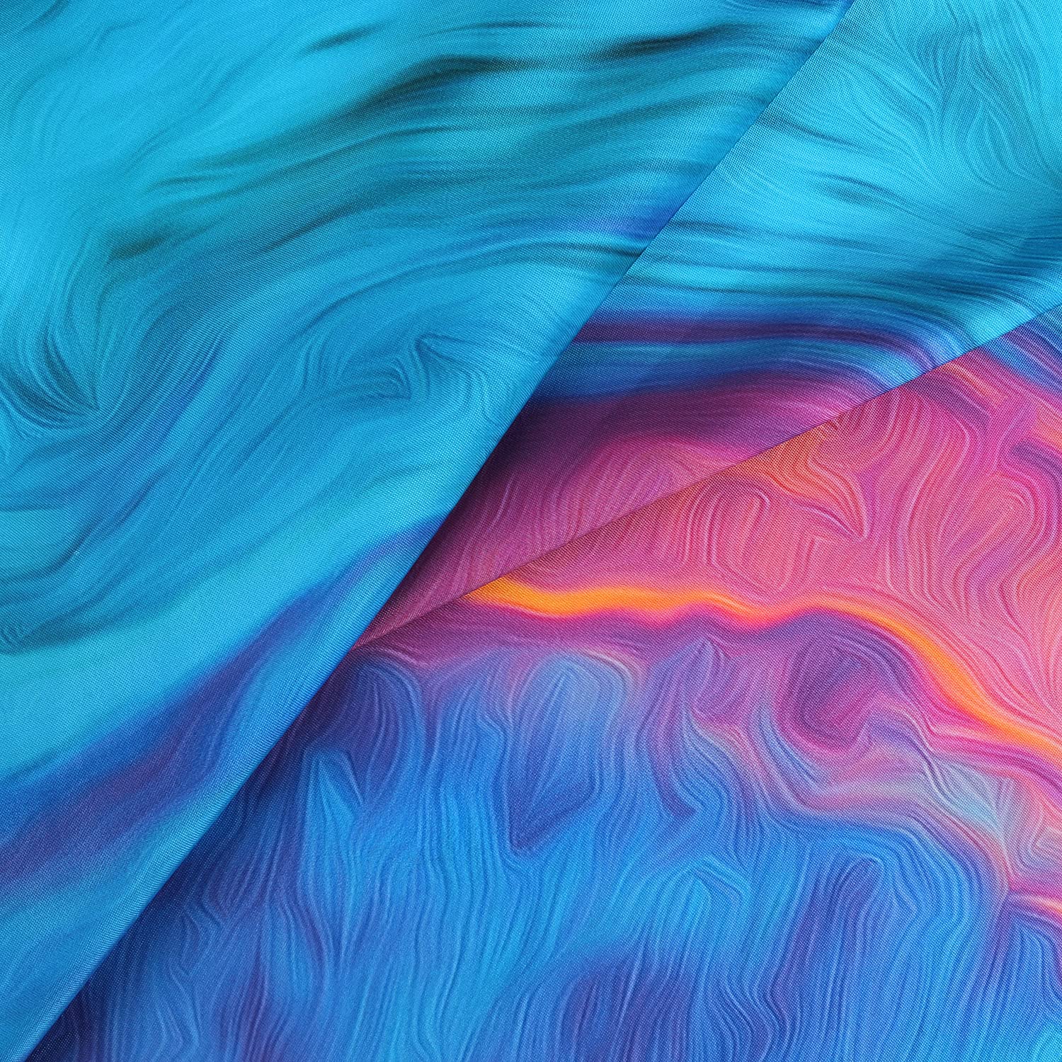 RosieLily Abstract Shower Curtain  Orange Shower Curtain  Colorful Shower Curtain  Teal Shower Curtain  Purple Shower Curtain Sets with 12 Hooks  72Wx72H