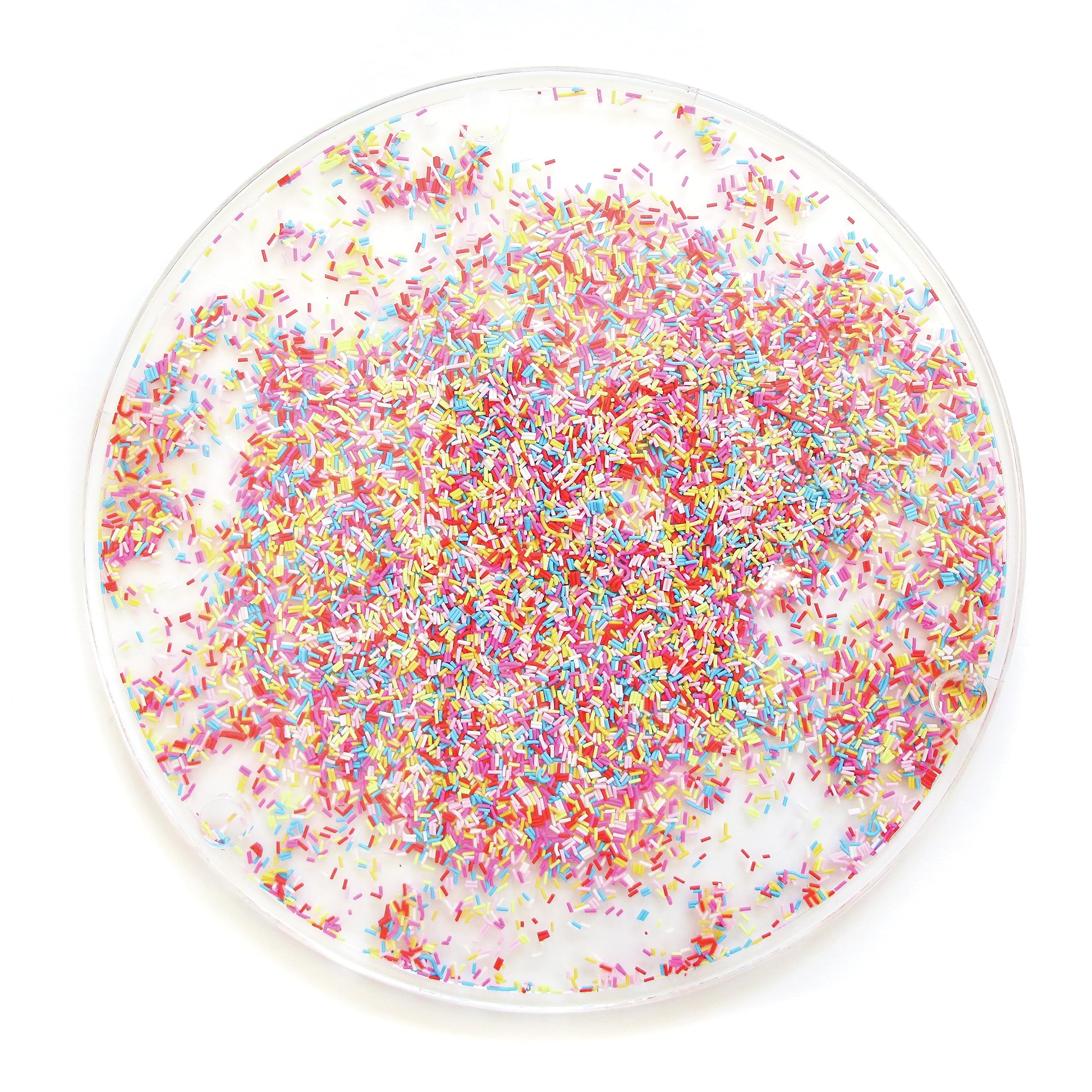 C.R. Gibson, Kailo Chic Acrylic Sprinkles Cake Plate (Acp-25406)