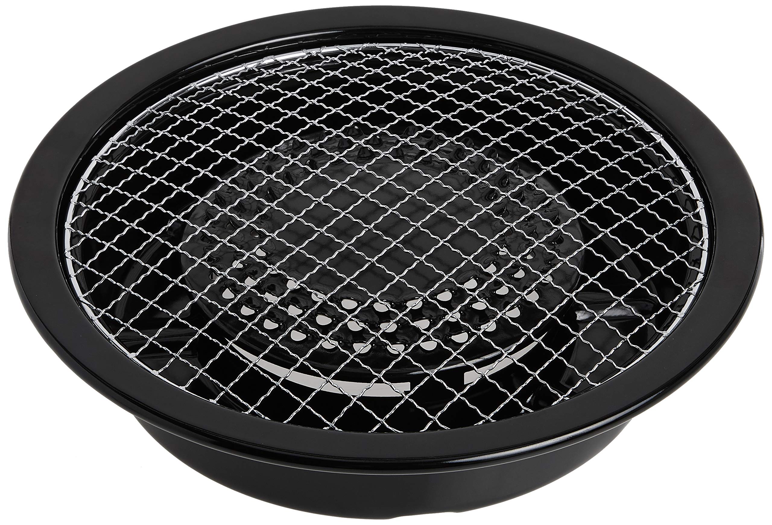 Iwatani Korean Cookware Aburi Stove Top Grill Pan, Black, (Cb-P-Am3)