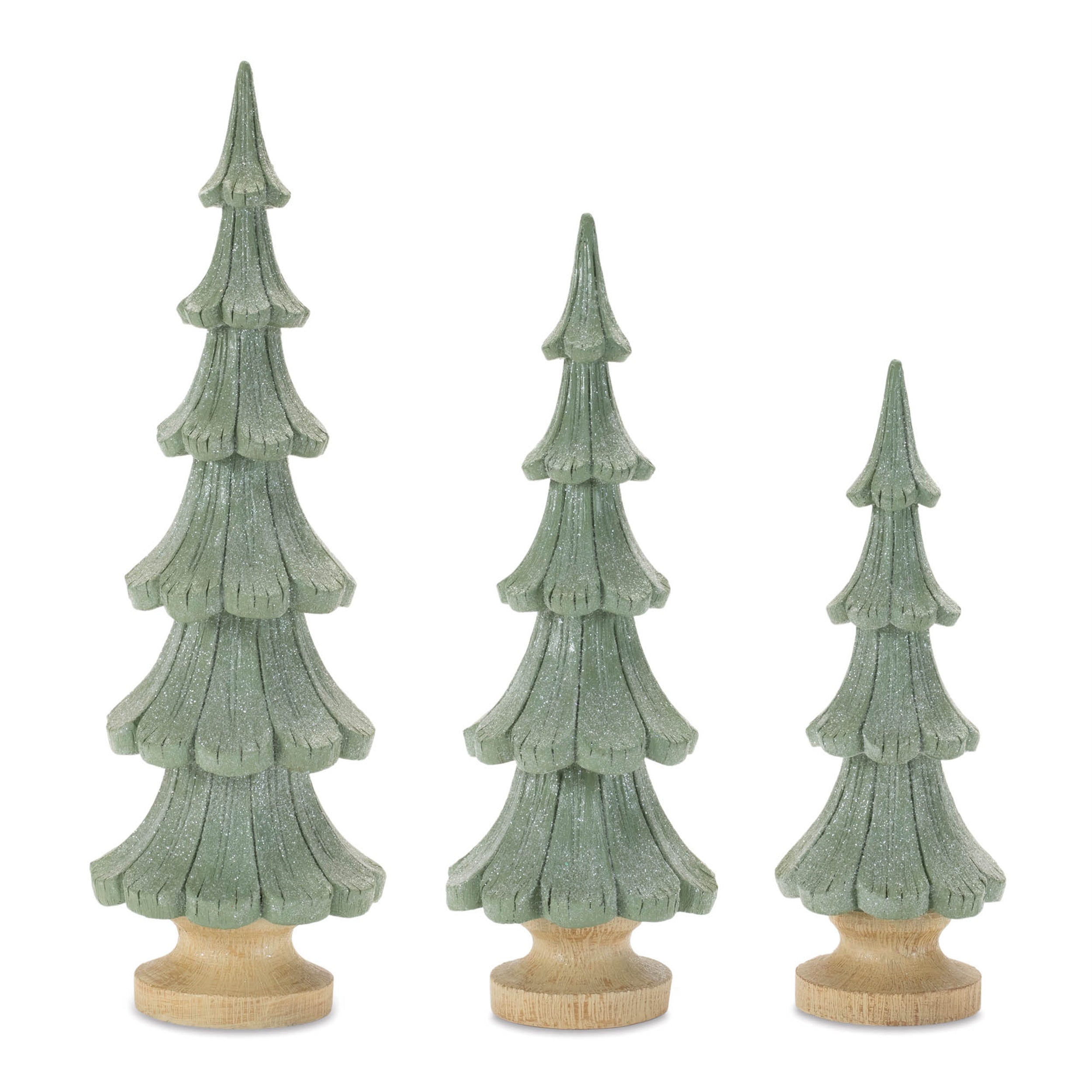 Tree (Set of 3) 9.5H, 11.5H, 14H Resin