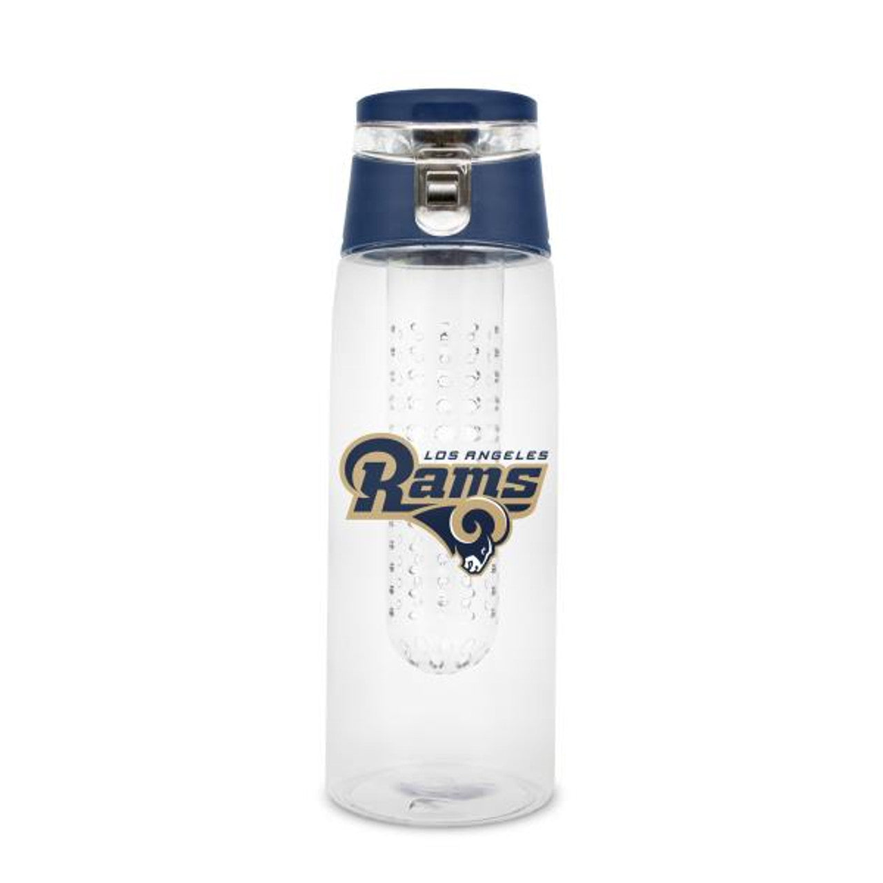 Los Angeles Rams Sport Bottle 24Oz Plastic Infuser Style