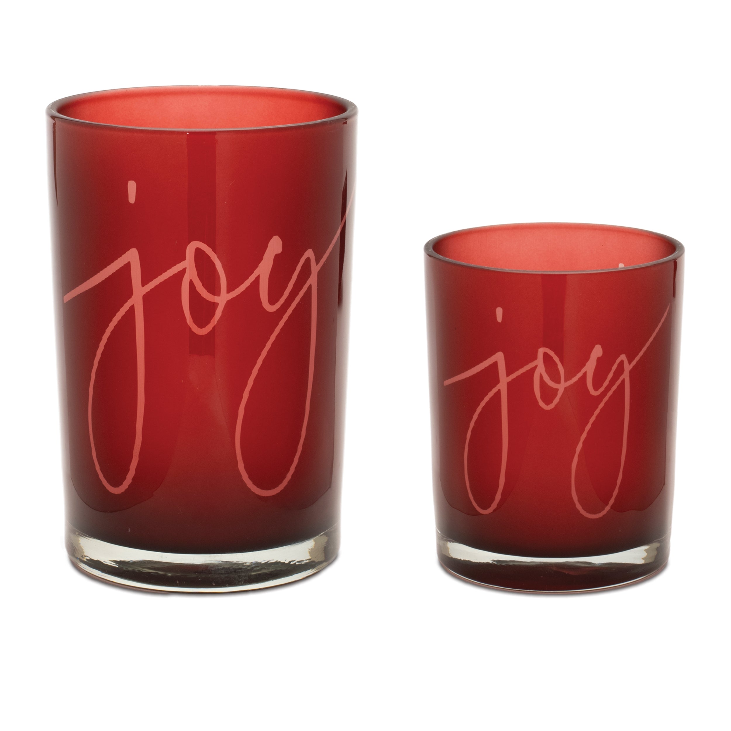 Candle Holder (Set of 2) 4.5H, 7H Glass