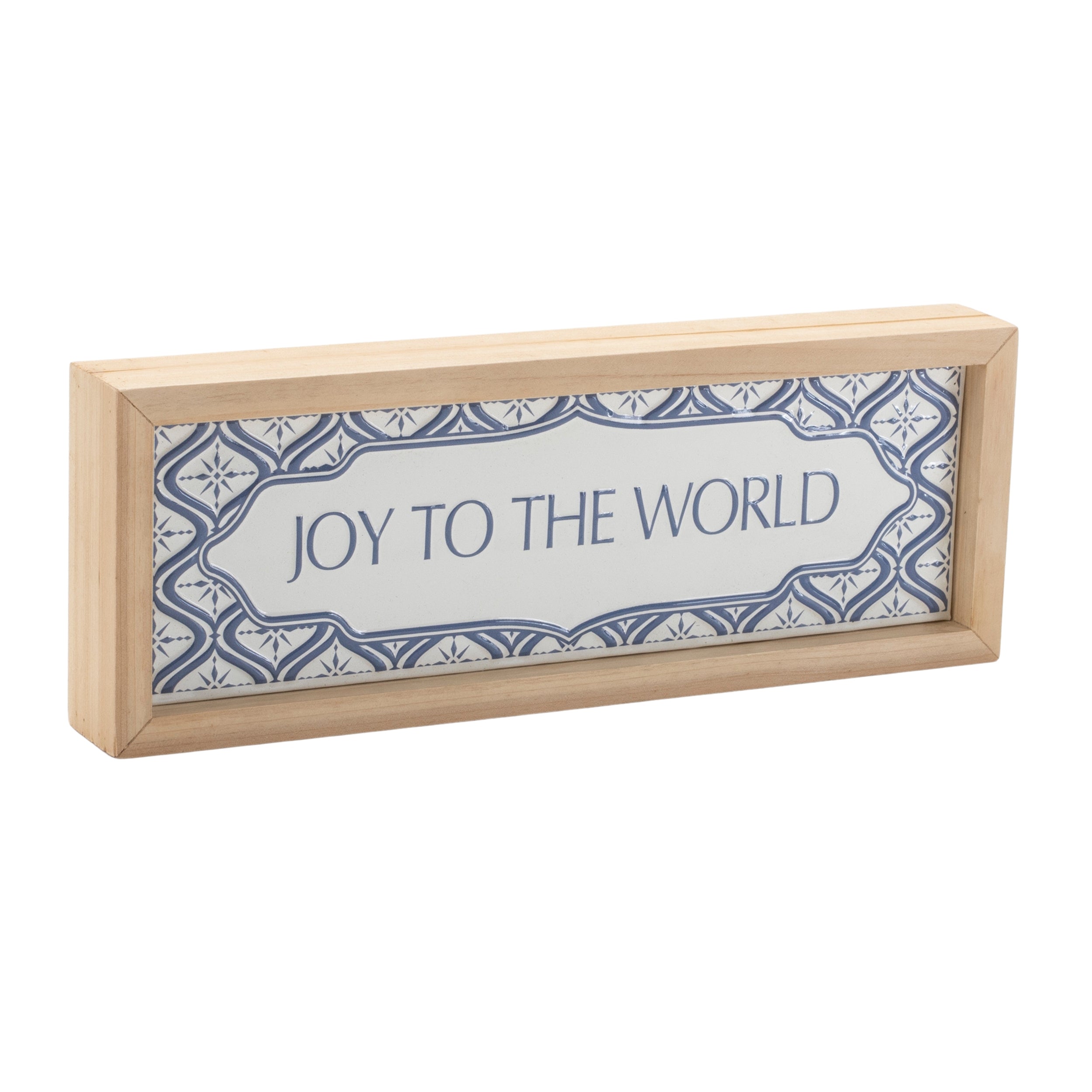 Joy to the World Sign 12L x 4.5H Wood