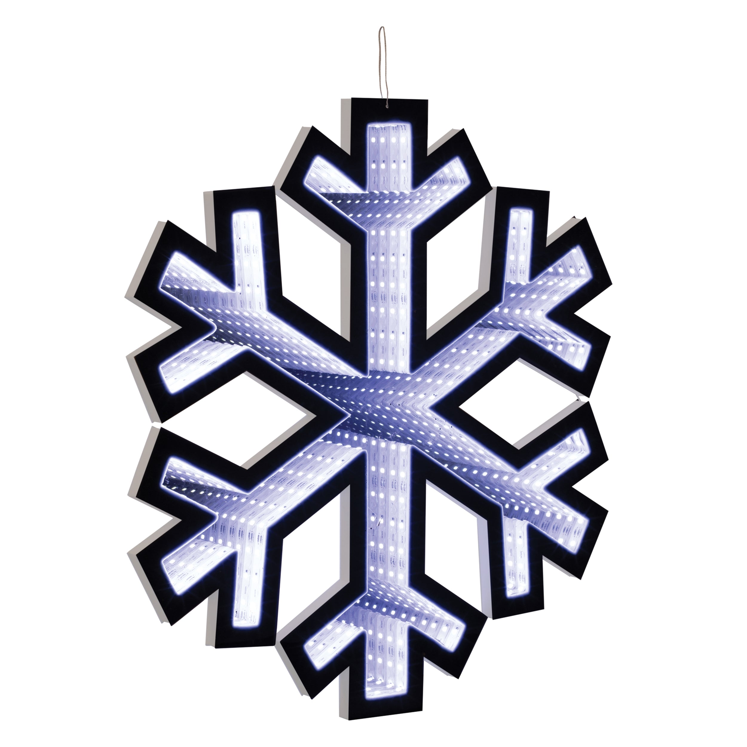 Snowflake Ekkolight 15.75H Acrylic UL Plug