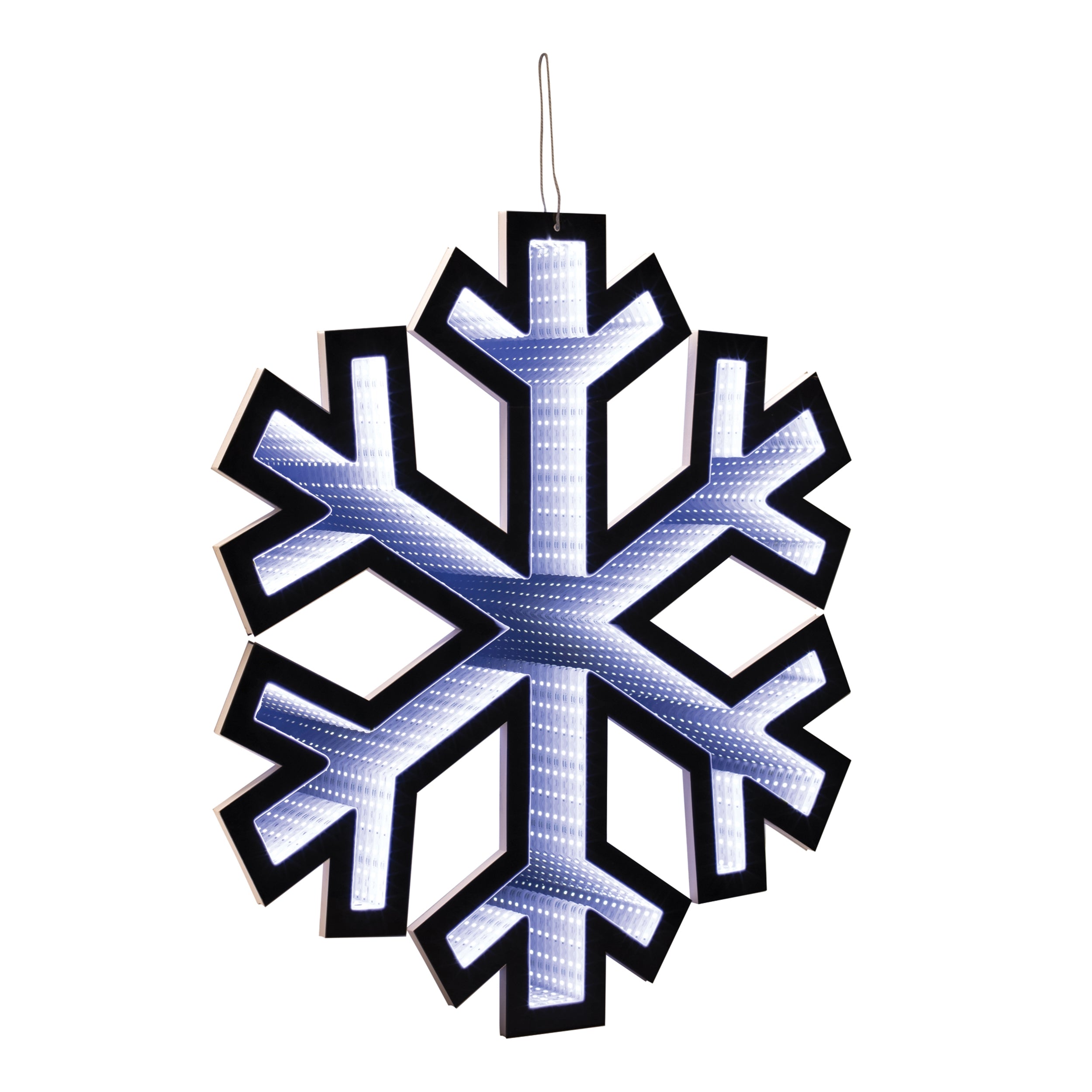 Snowflake Ekkolight 23.5H Acrylic UL Plug