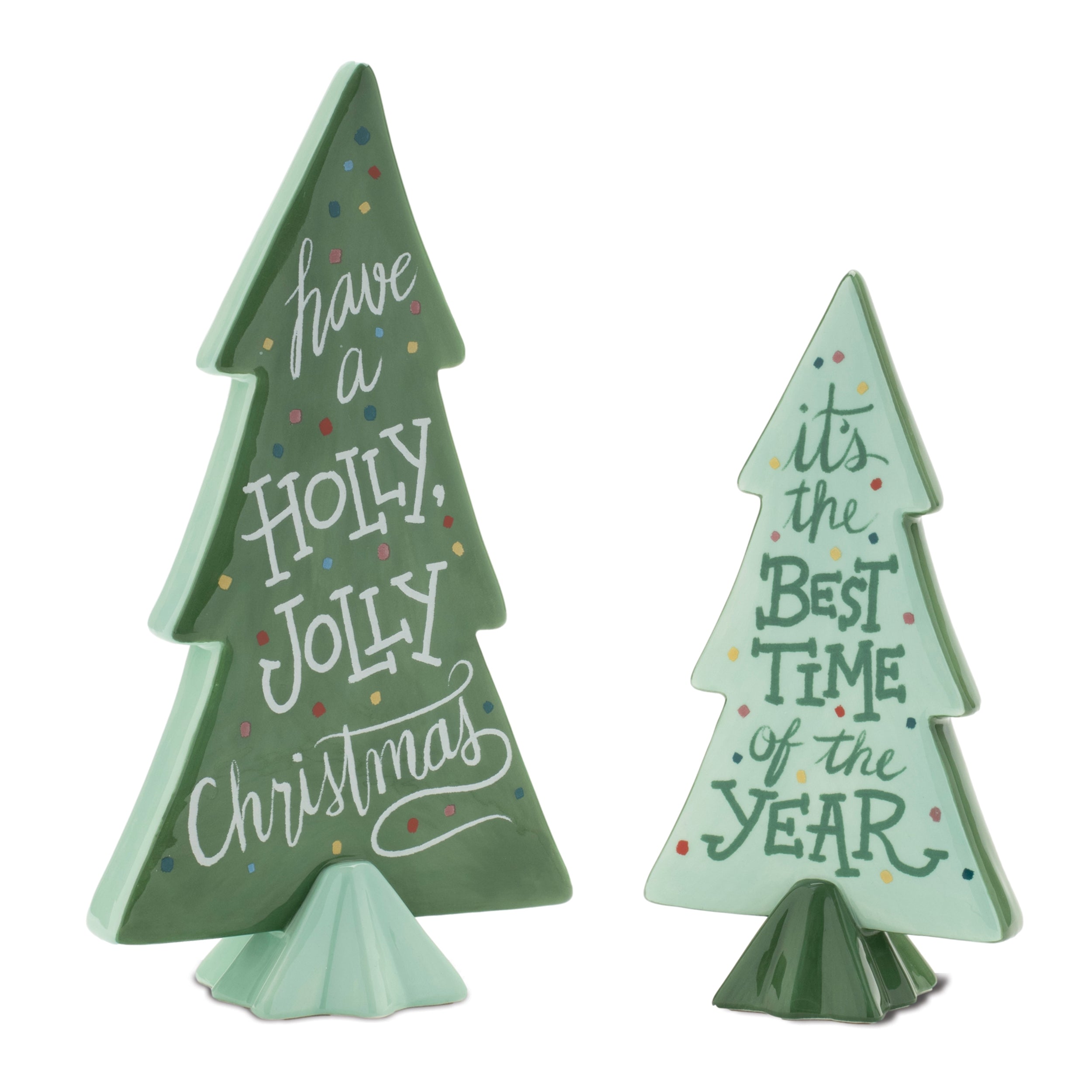 Tree (Set of 4) 7H, 9H Ceramic