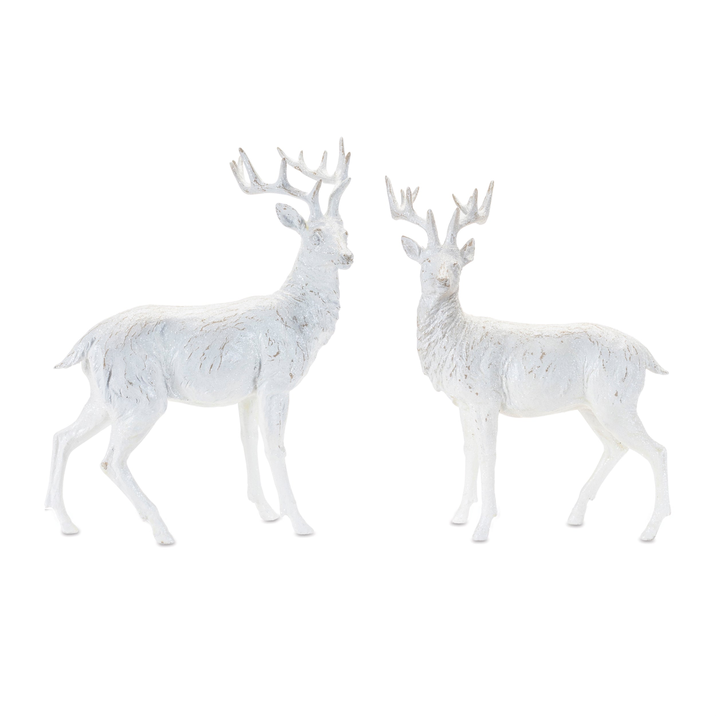 Deer (Set of 2) 13L x 17H Resin