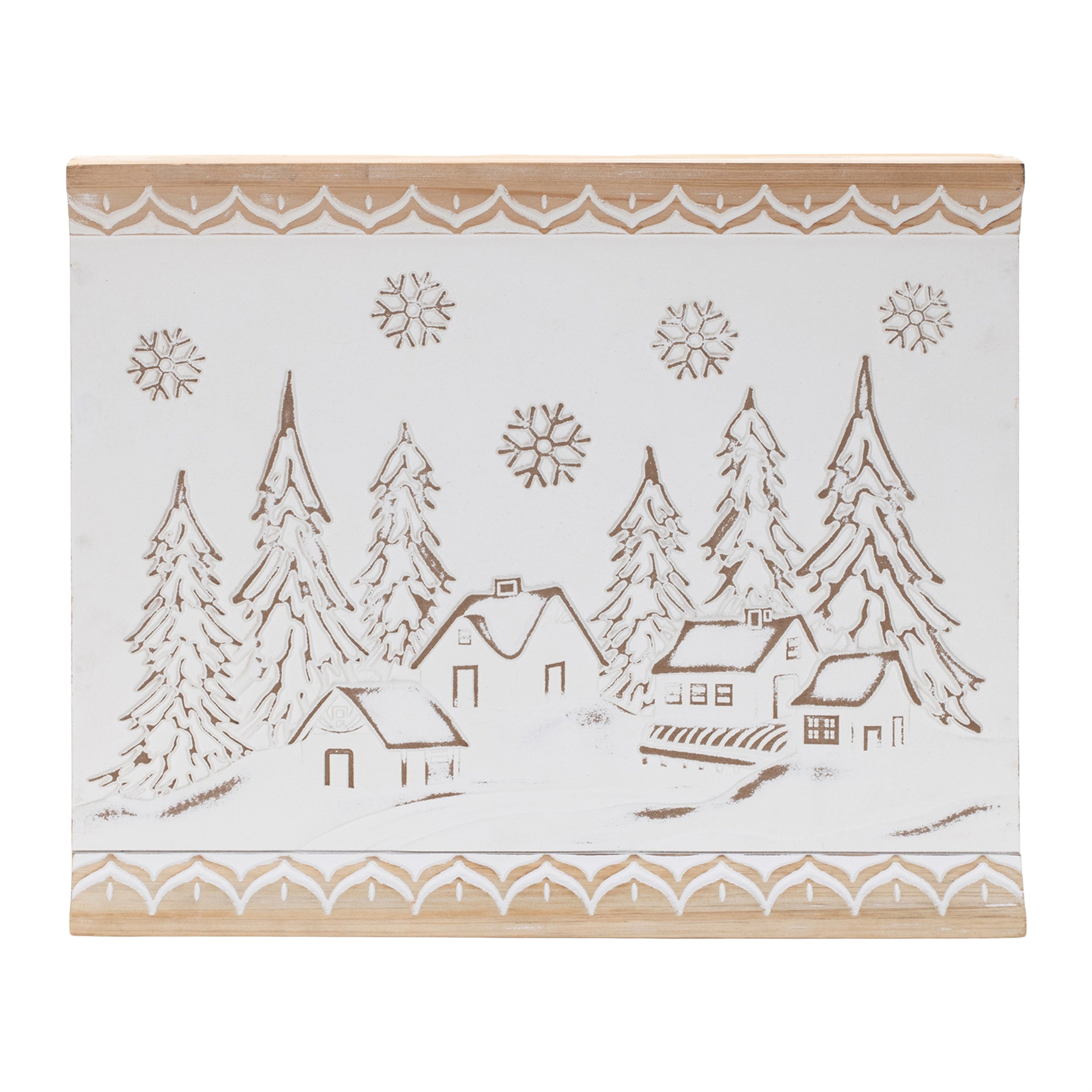 Christmas Wall Art 19L x 16H Wood/MDF