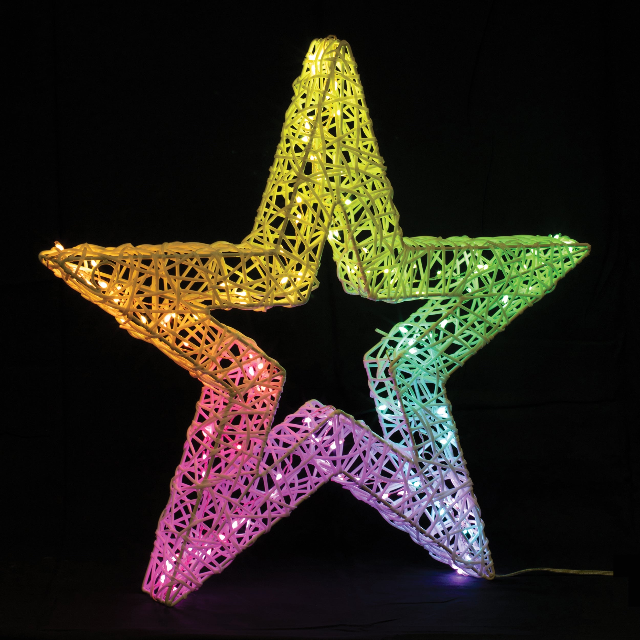 LED Star 22.5H Iron Wire UL Plug