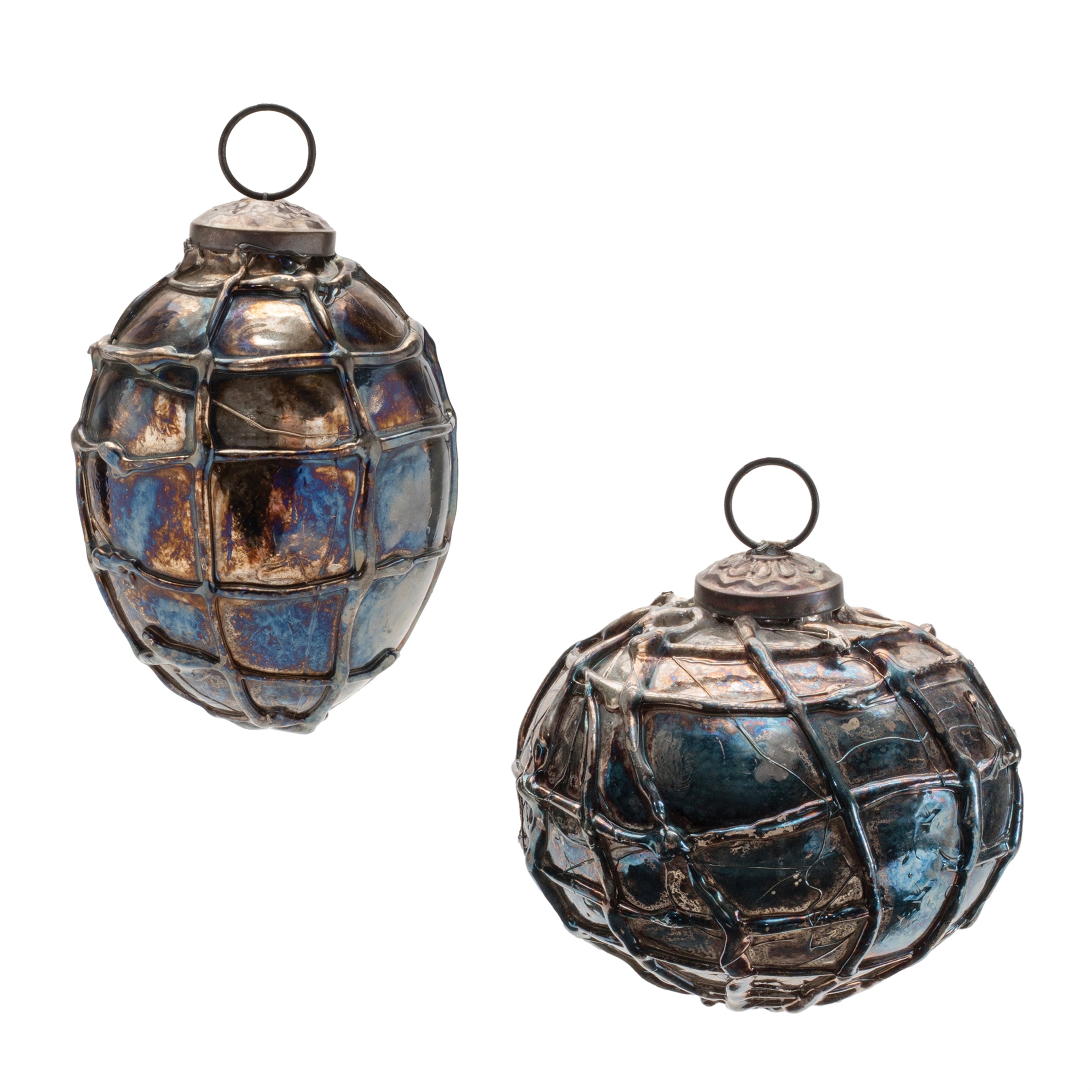 Ornament (Set of 12) 4D, 4H Glass