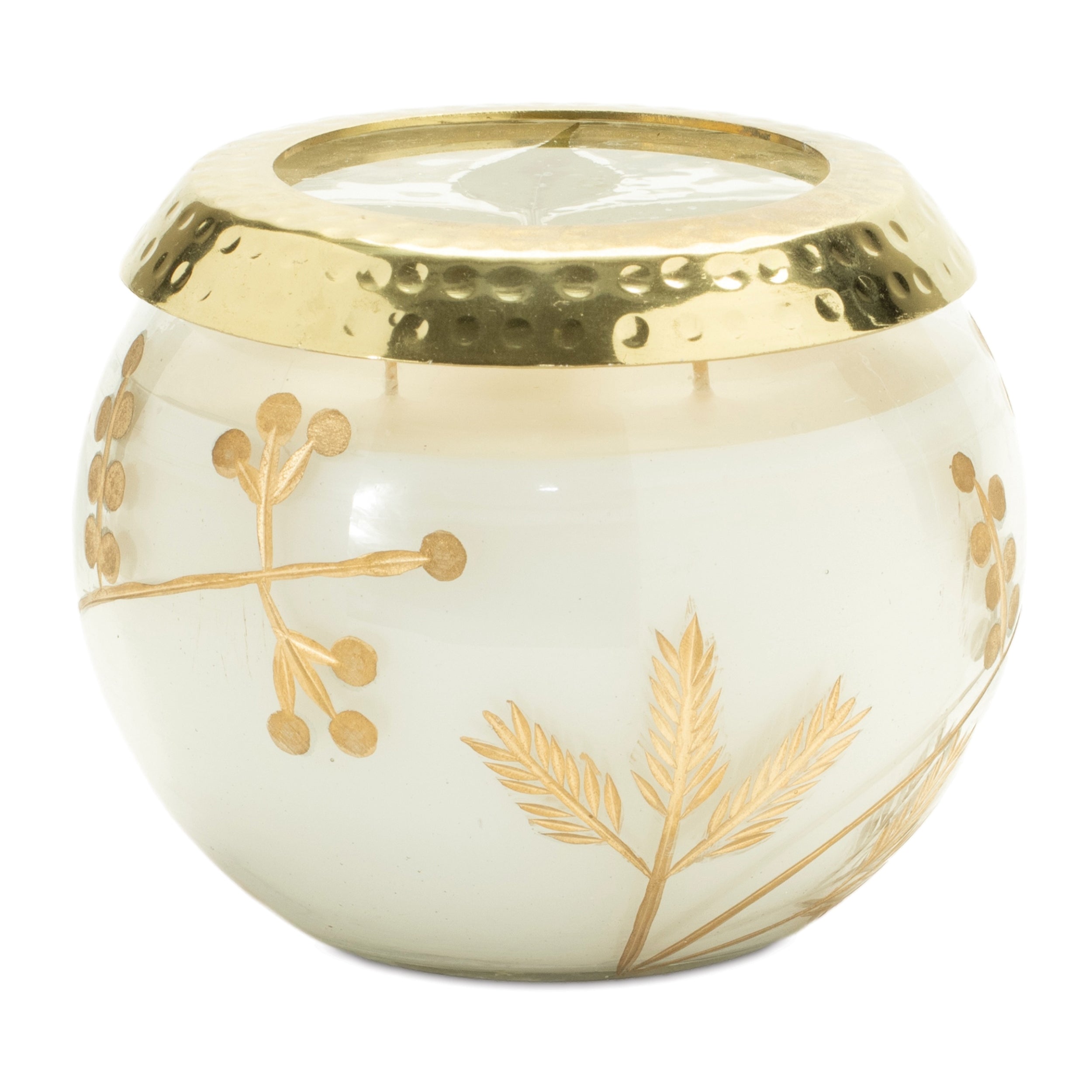 Candle in Glass 5D x 4H Glass/Paraffin/Soy