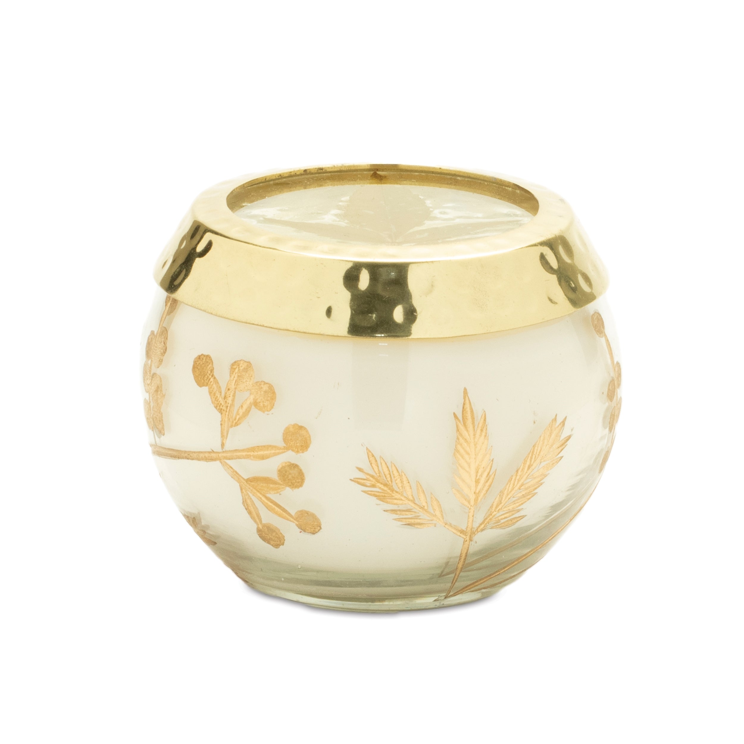 Candle in Glass (Set of 3) 3.25D x 2.5H Glass/Paraffin/Soy