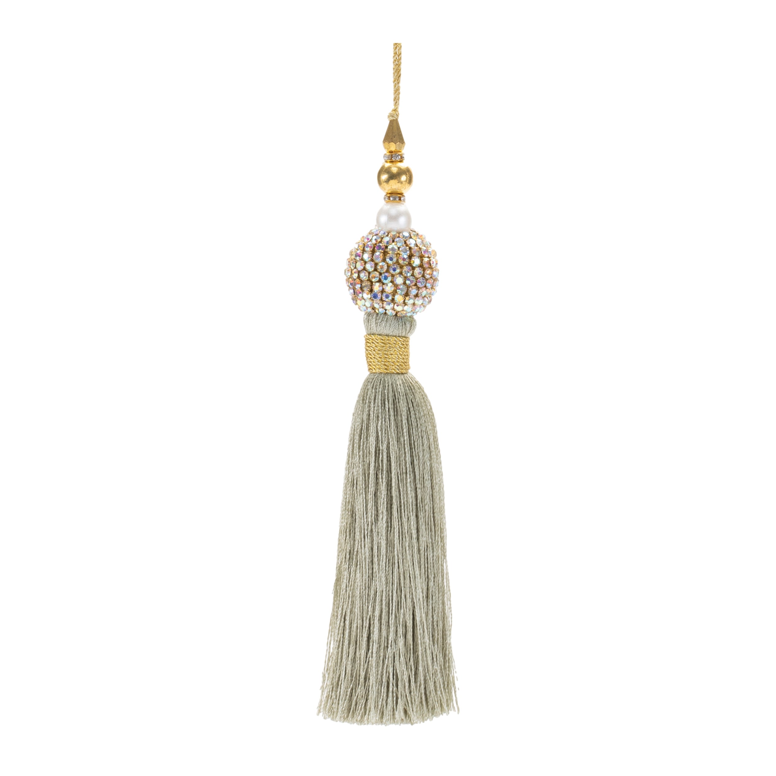 Tassel Ornament (Set of 6) 7.5H Polyester/Plastic