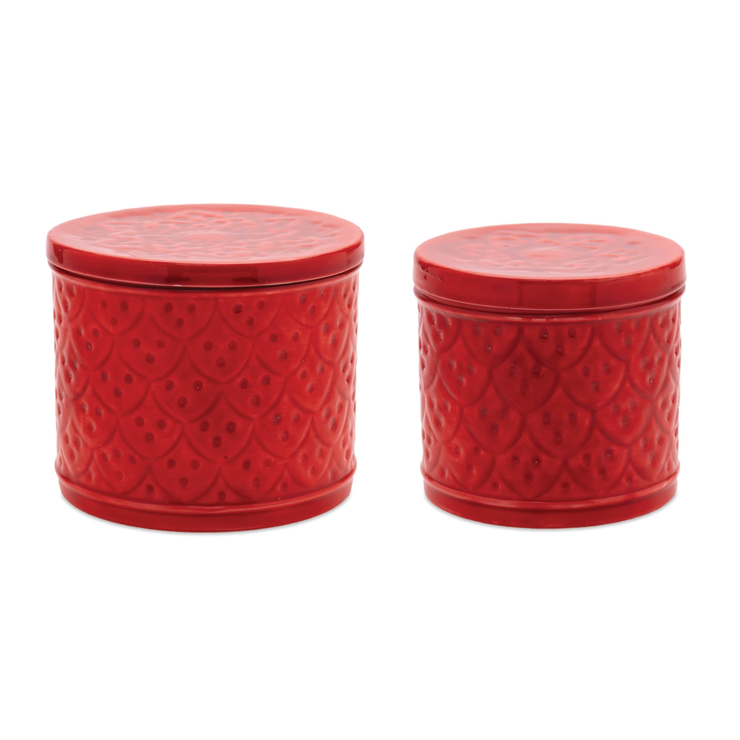 Container (Set of 2) 5D x 4.5H, 5.5D x 5H Iron