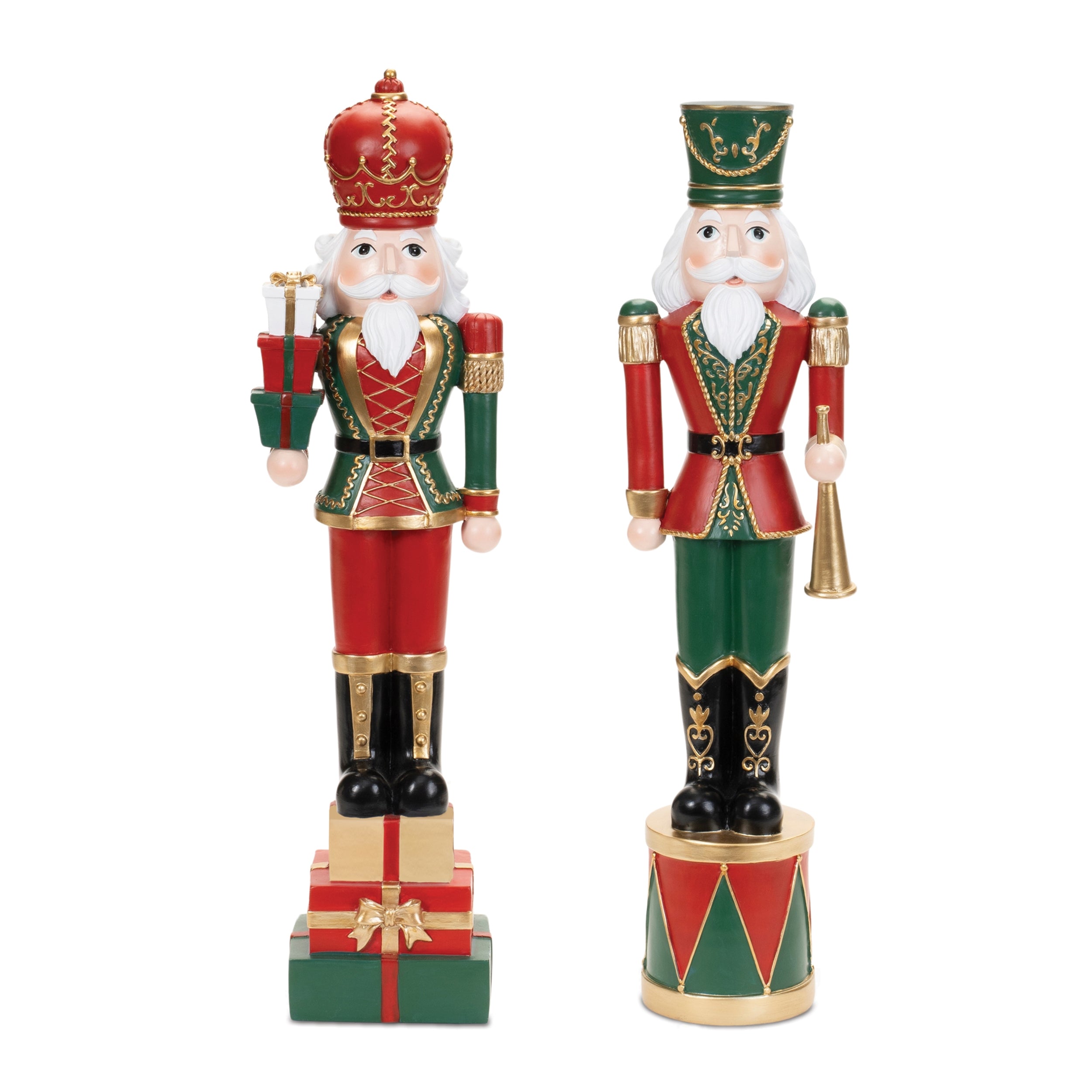 Nutcracker (Set of 2) 19H Resin