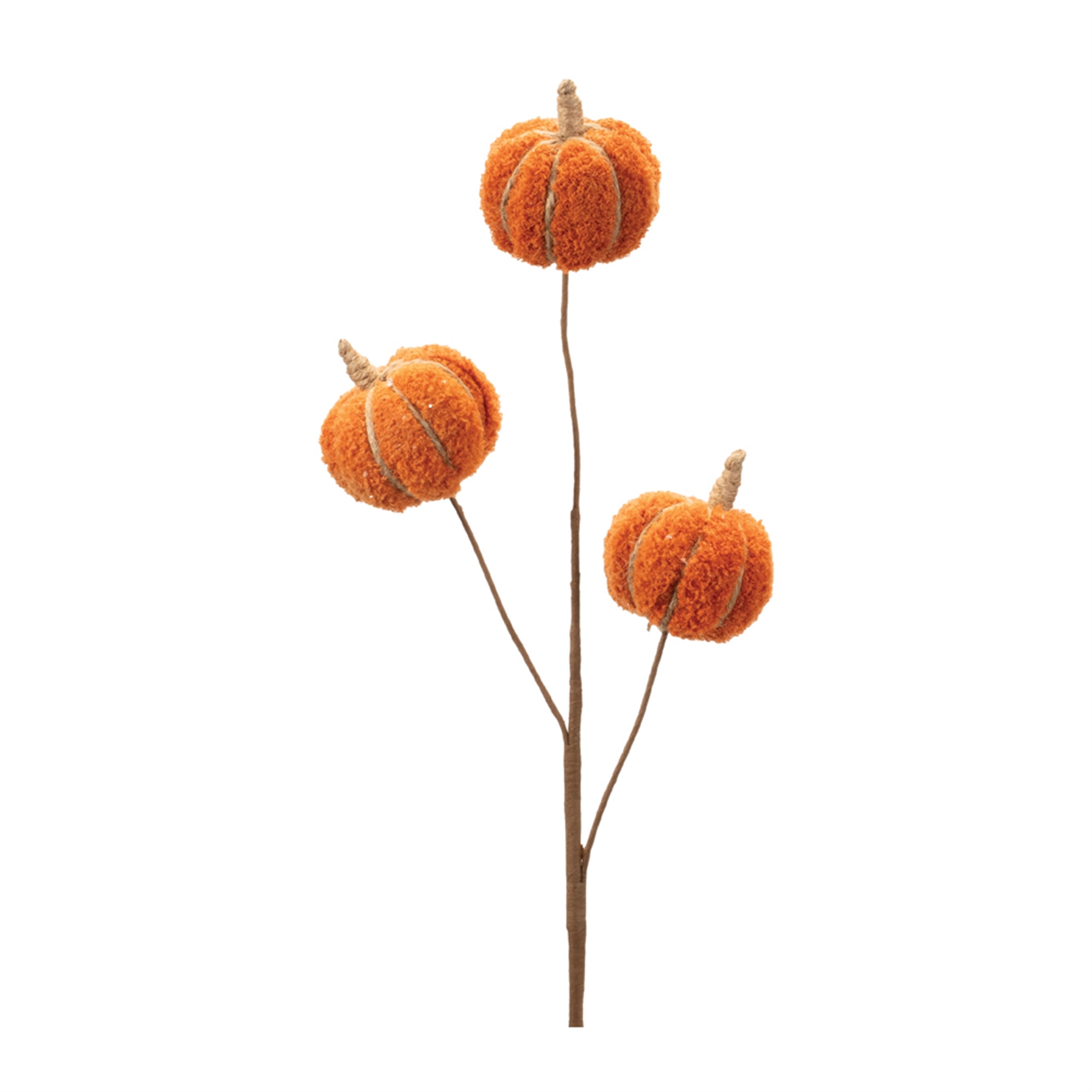 Pumpkin Spray (Set of 2) 25.5H Polyester/Foam