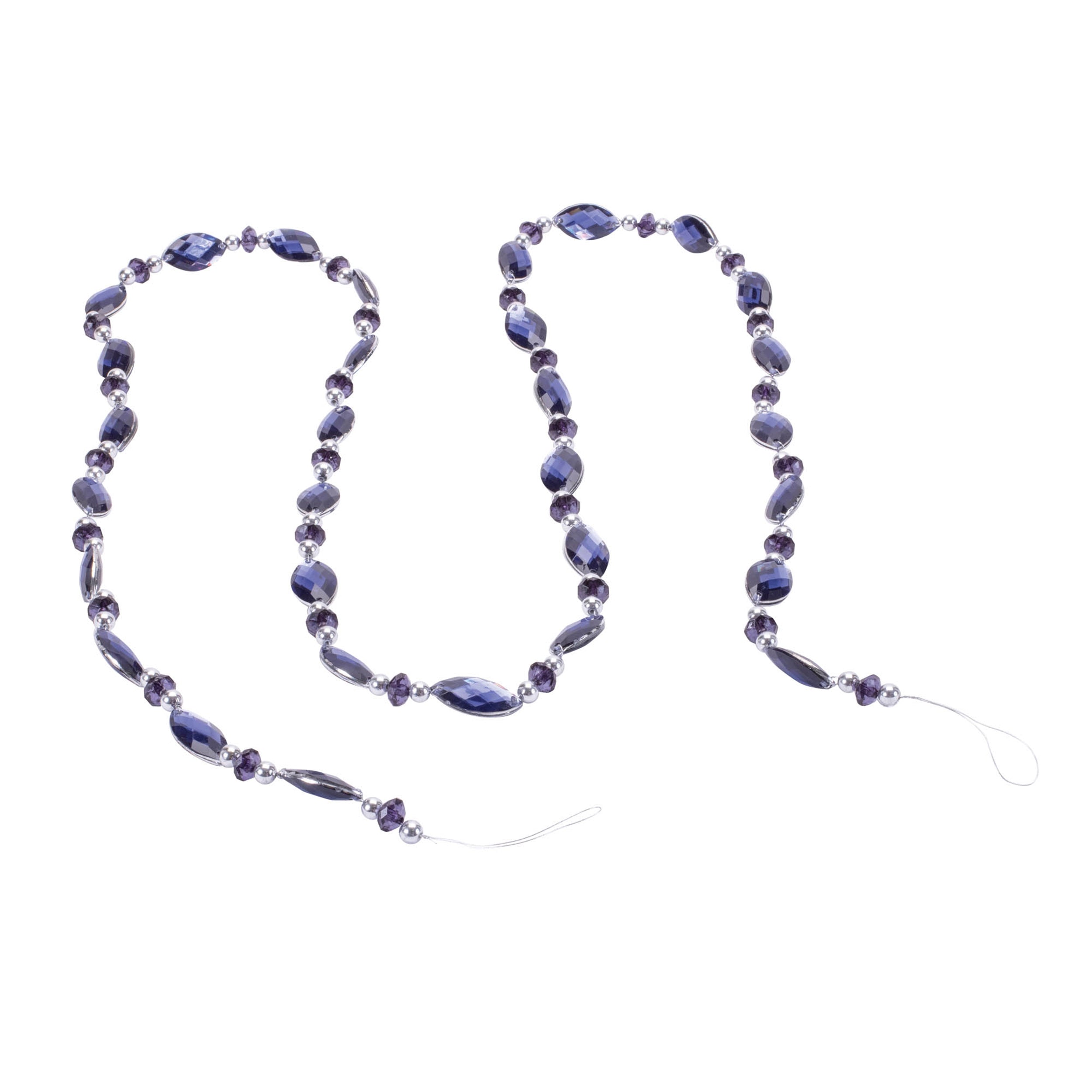 Bead Garland (Set of 2) 60L Plastic