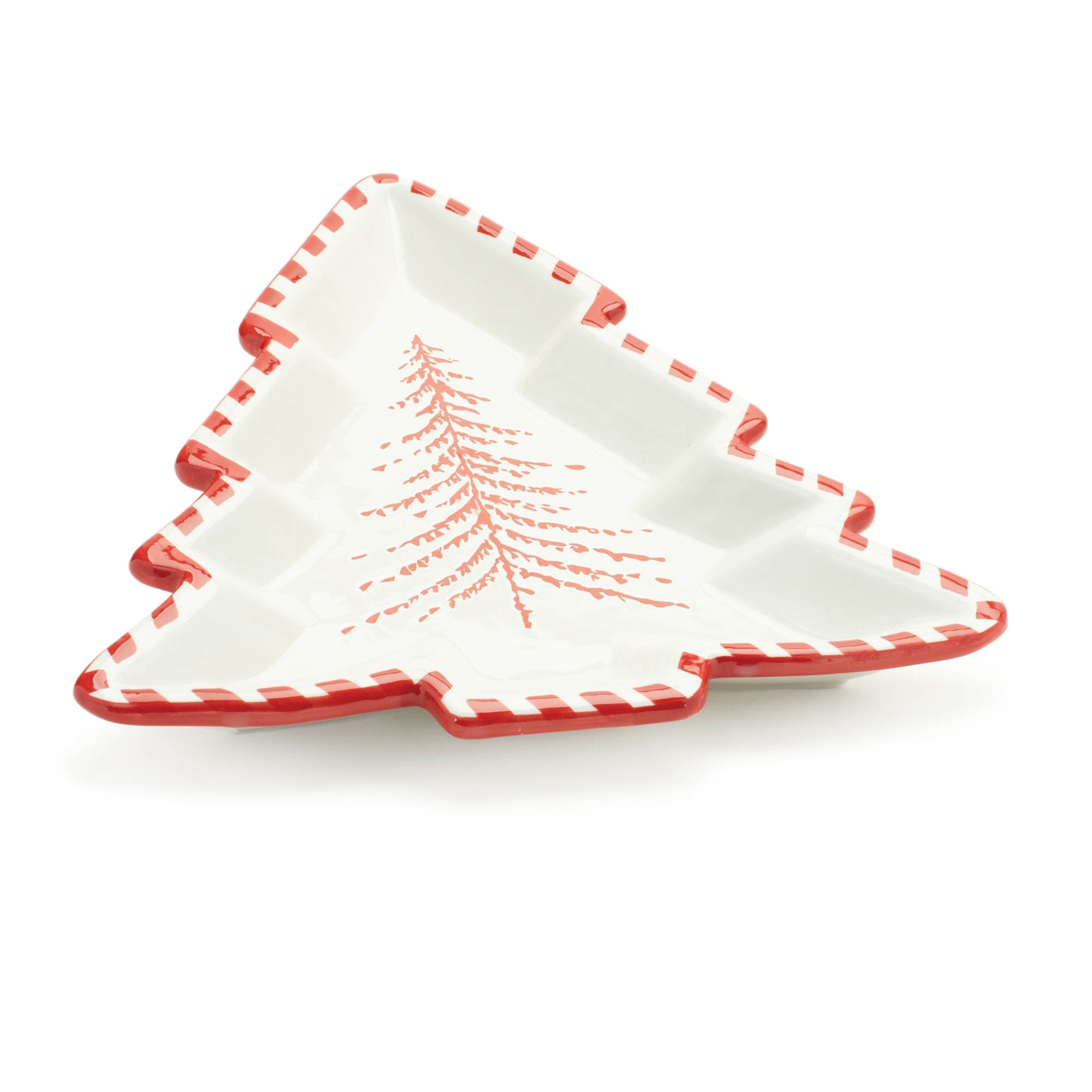 Tree Platter (Set of 2) 11.5H Ceramic
