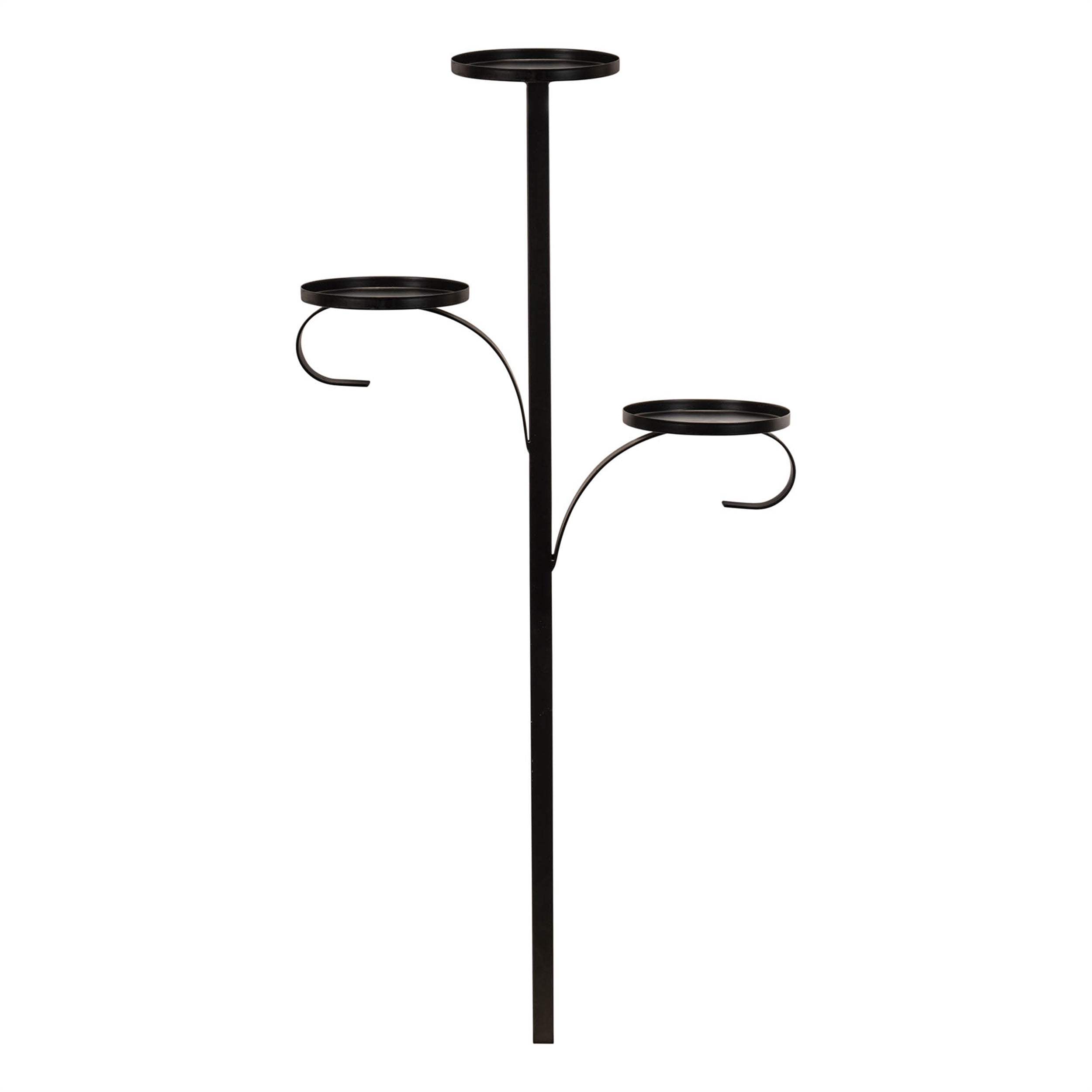 Triple Tree Topper 36H Iron Black