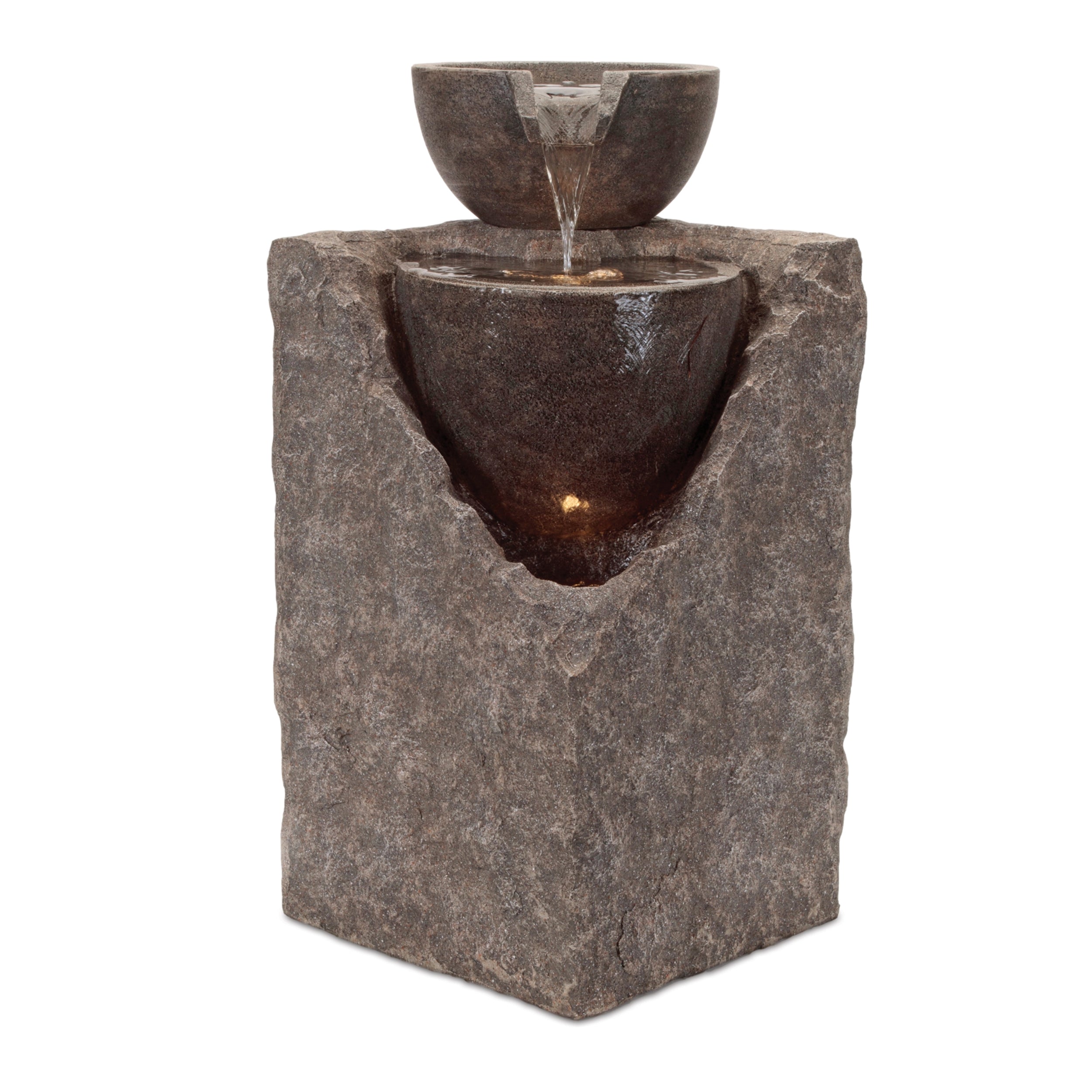 Fountain 11.5SQ x 24H Resin