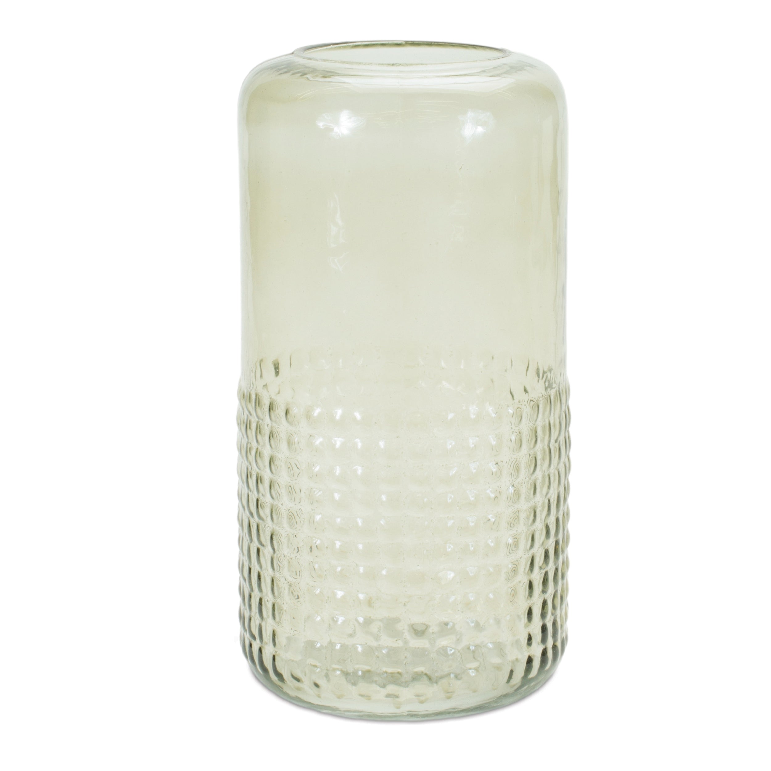 Candle Holder 5D x 9.5H Glass