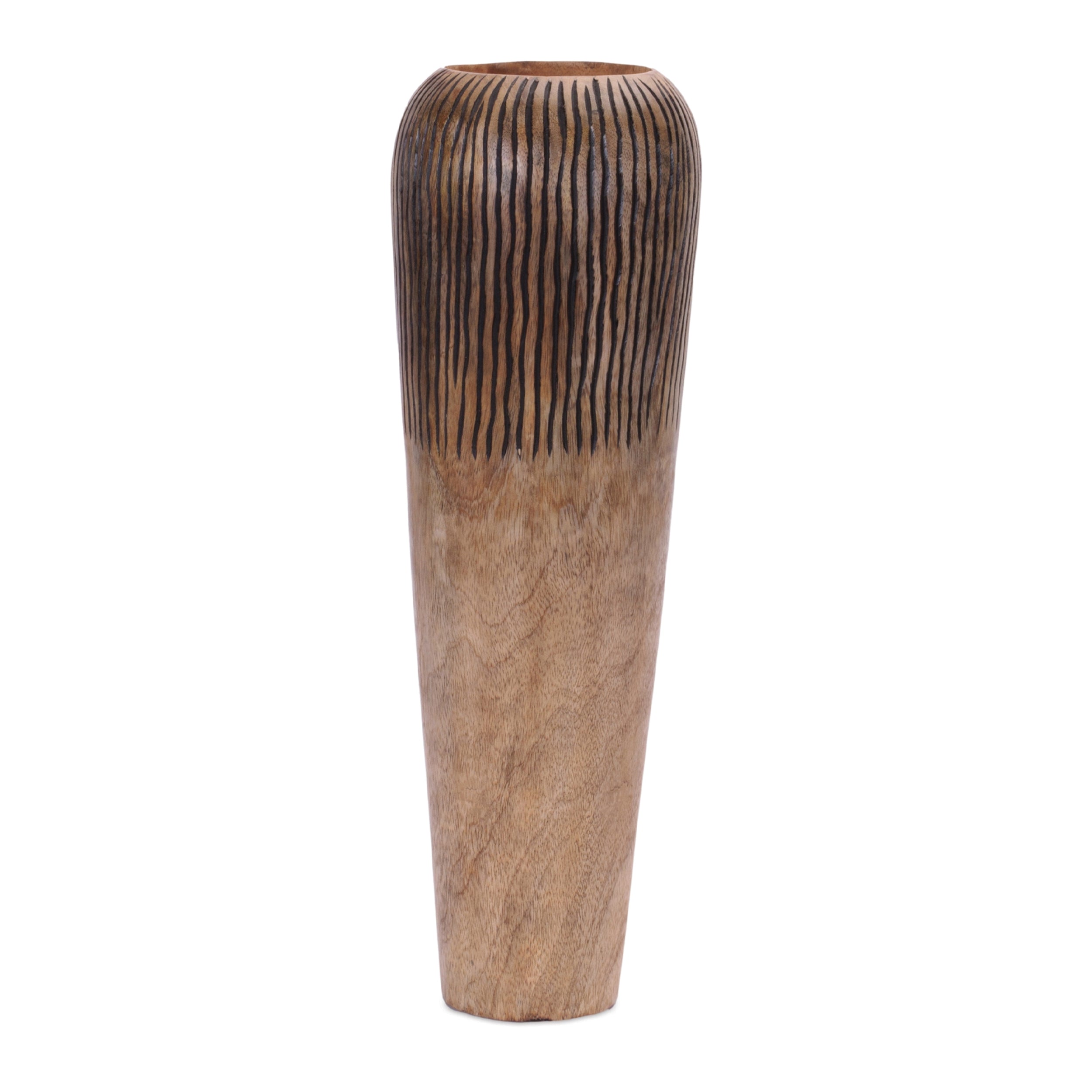 Vase 18H Wood