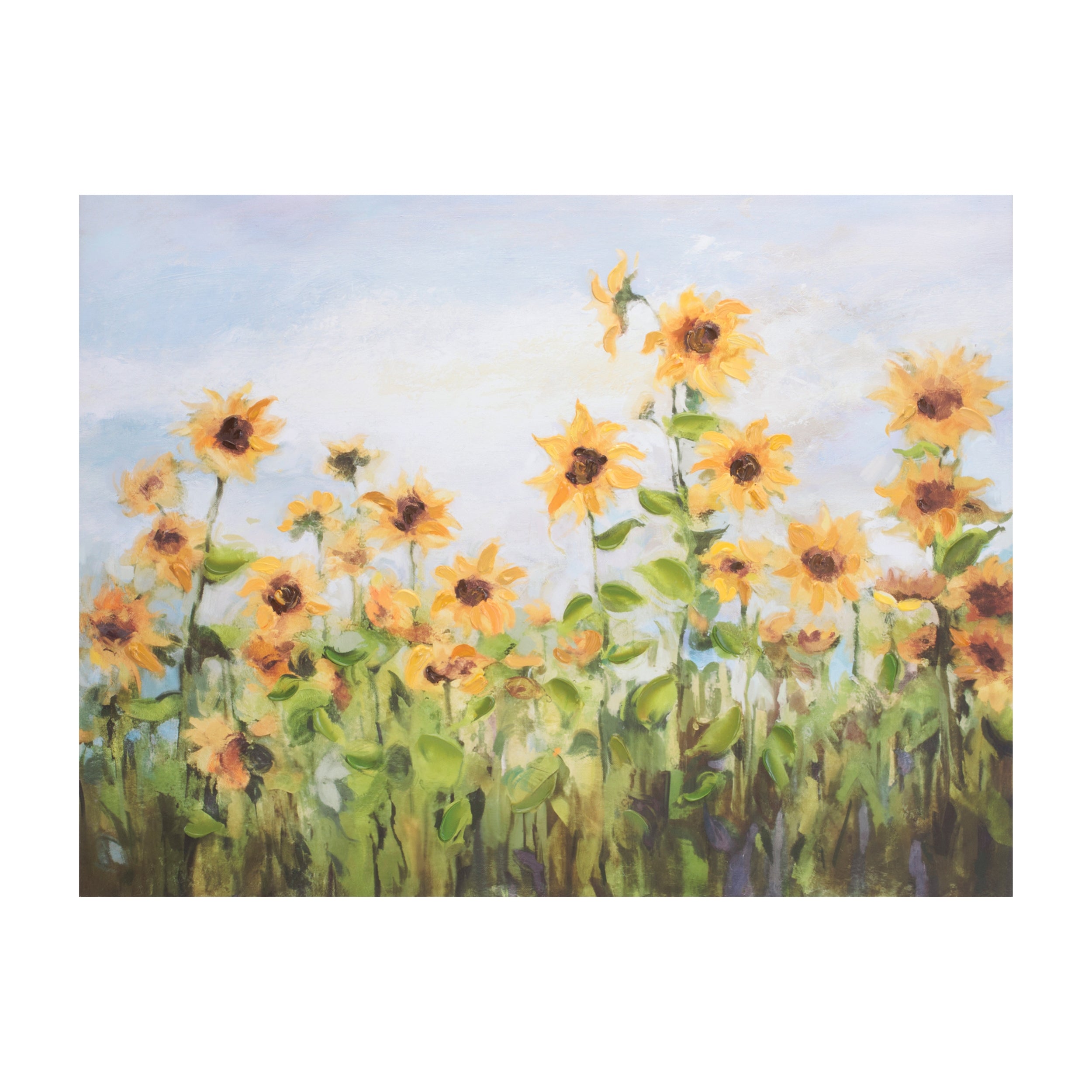 Sunflower Canvas 32L x 24H Canvas/MDF