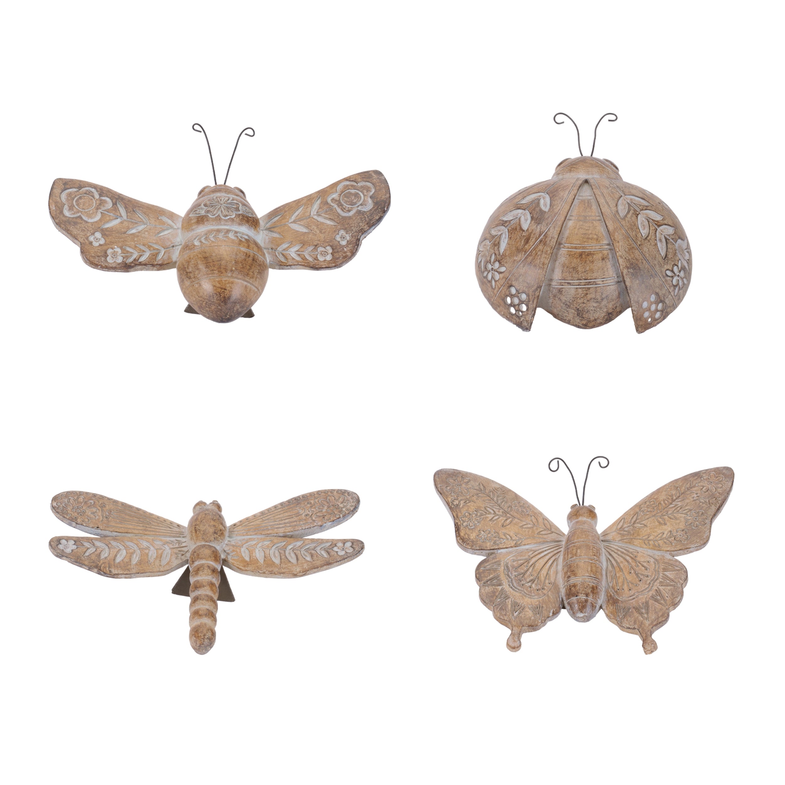 Insect (Set of 4) 2.25H, 2.5H, 2.75H Resin