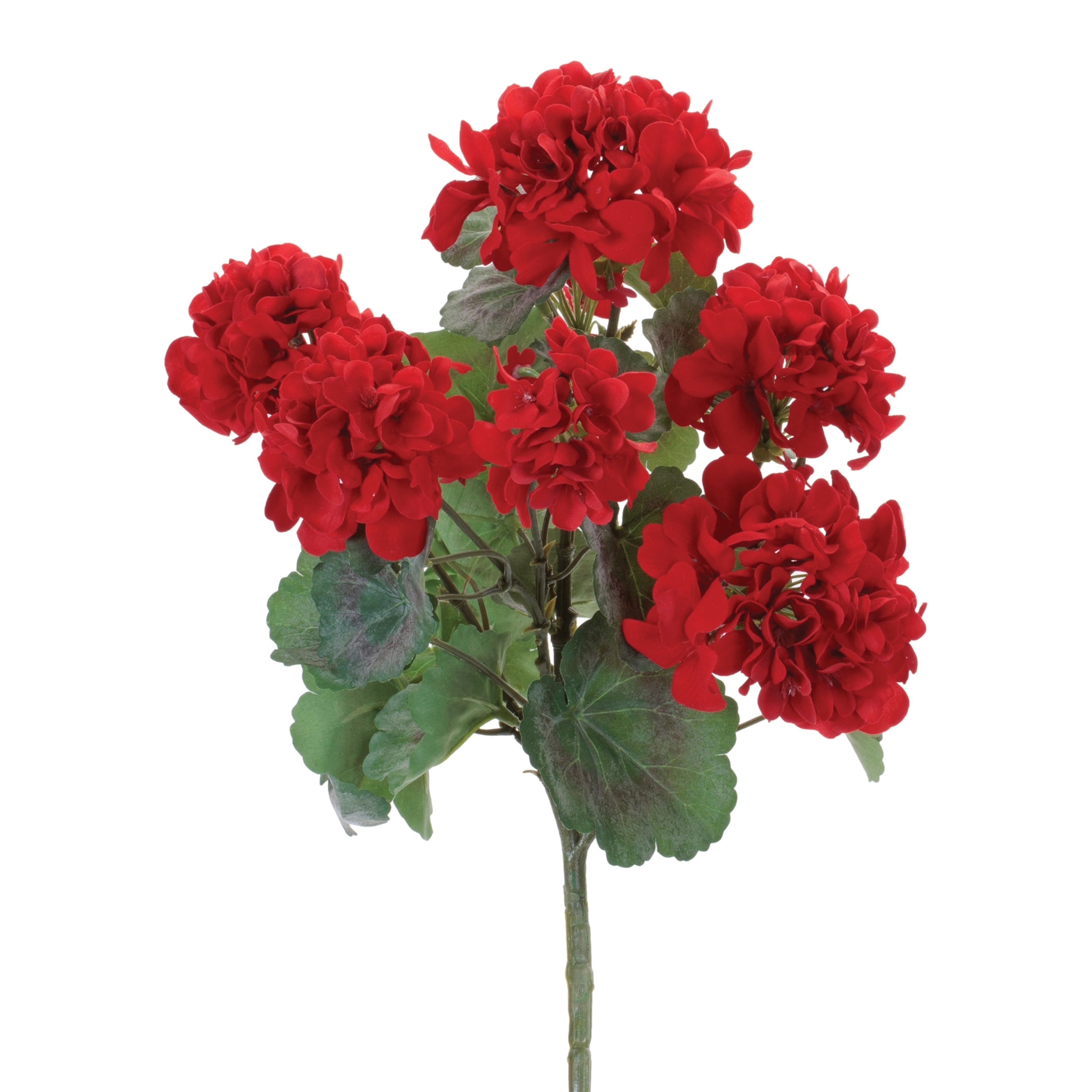 Geranium Bush (Set of 2) 17.25H Polyester