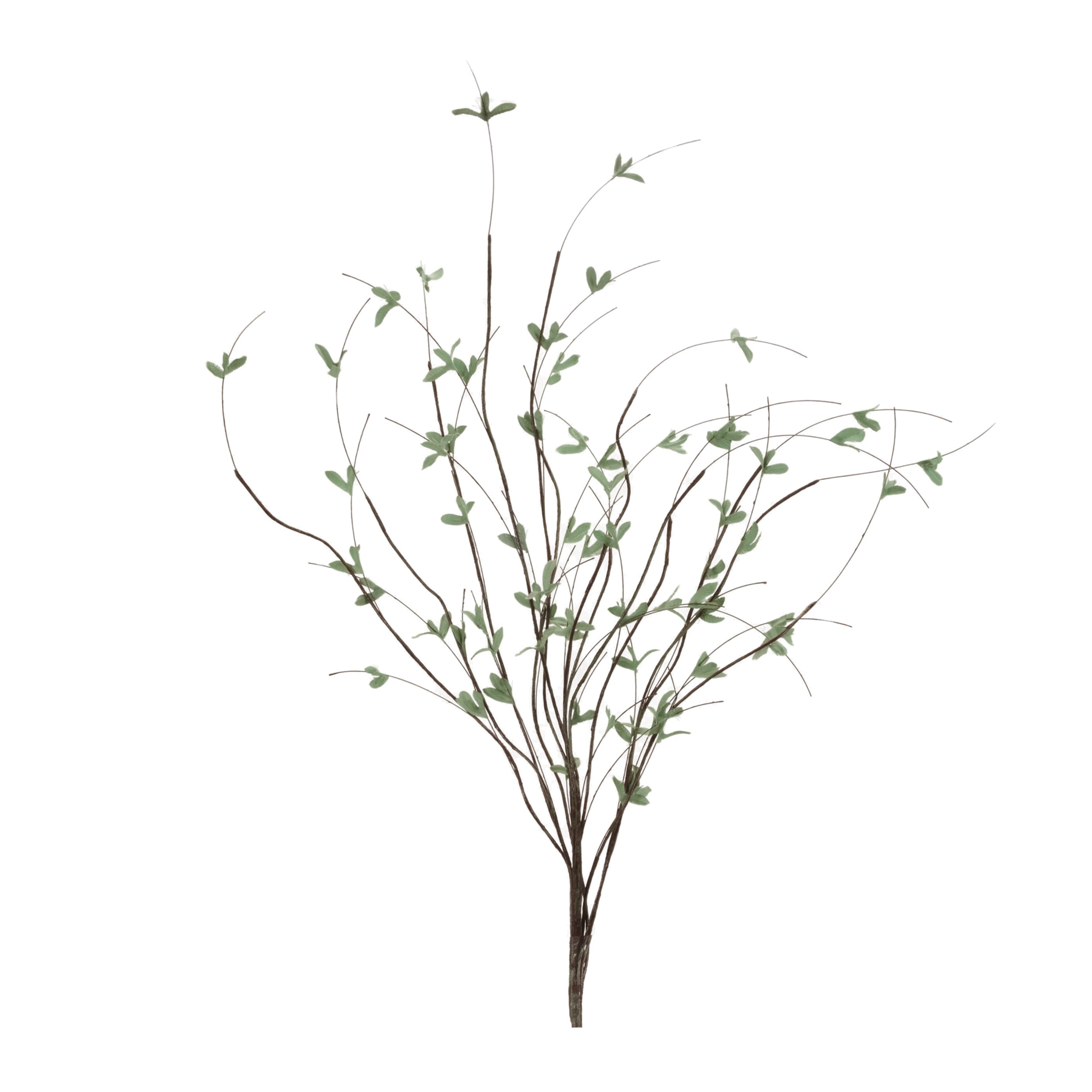 Mini Leaf Branch (Set of 4) 46H Plastic
