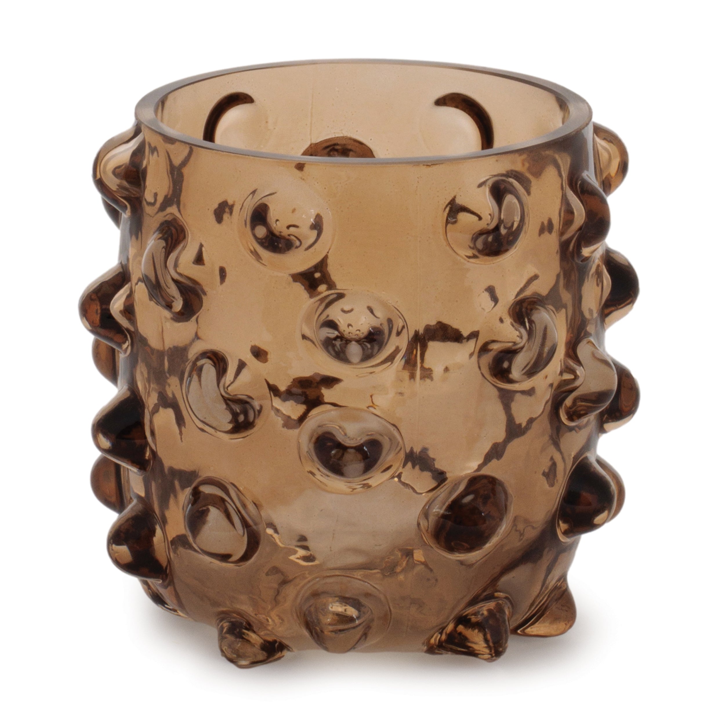 Candle Holder (Set of 6) 4.5D x 4.75H Glass