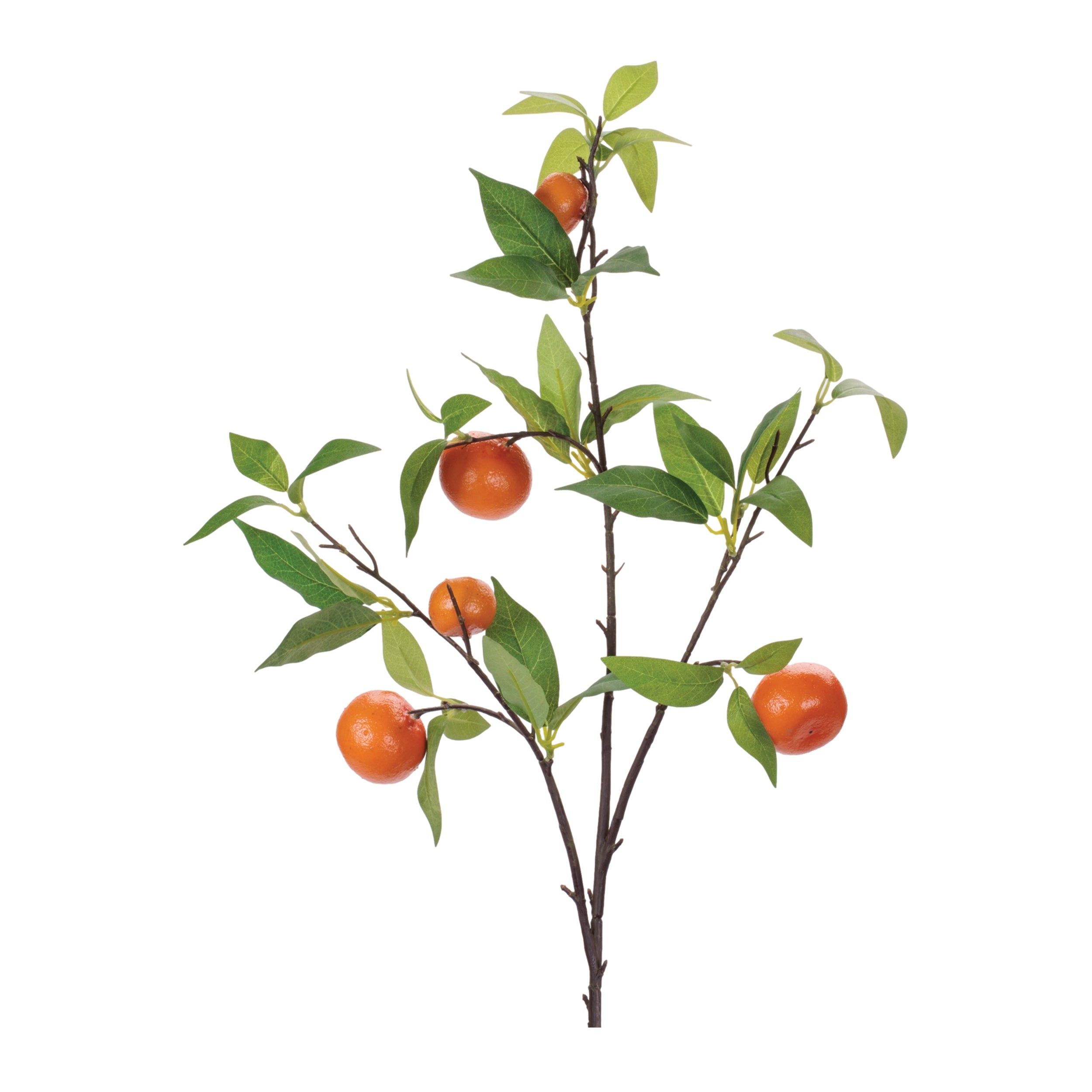 Orange Branch (Set of 6) 34H Polyester/Styrofoam