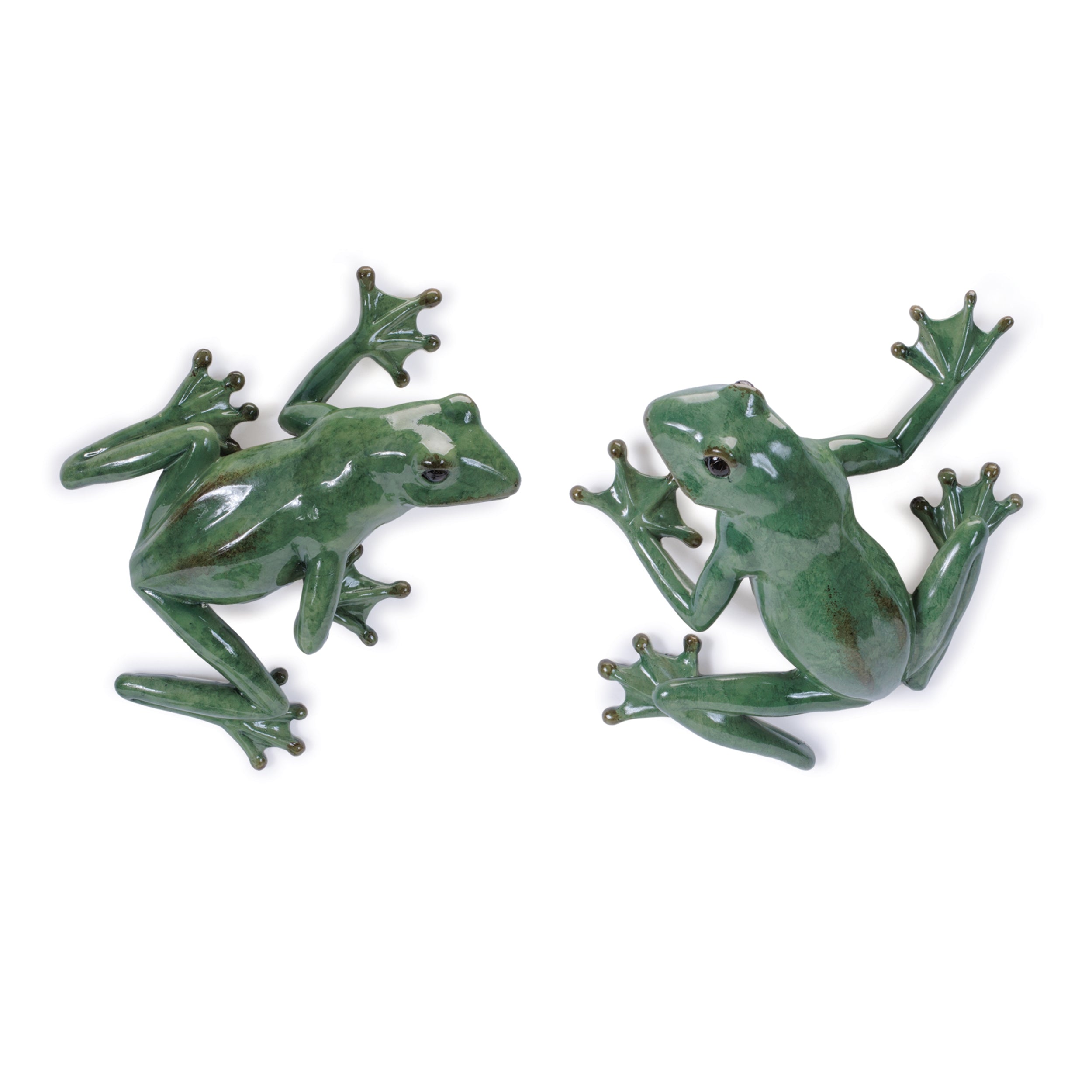 Hanging Frog (Set of 2) 7.75L x 3.25H Resin