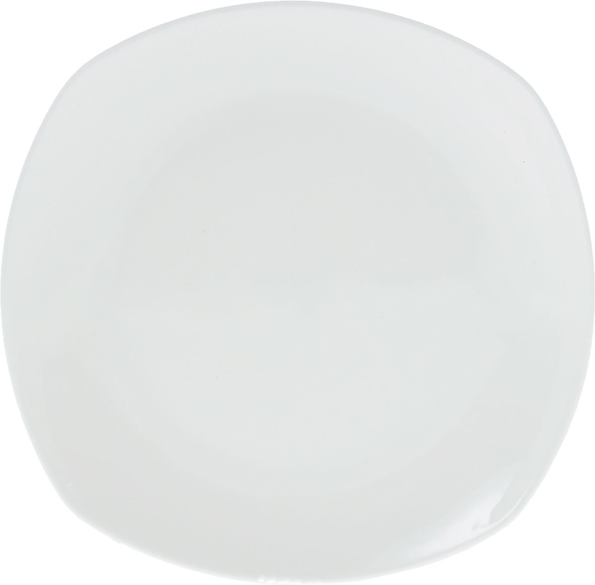 White Dessert Plate 7.75" inch X 7.75" inch | 19.5 X 19.5 Cm