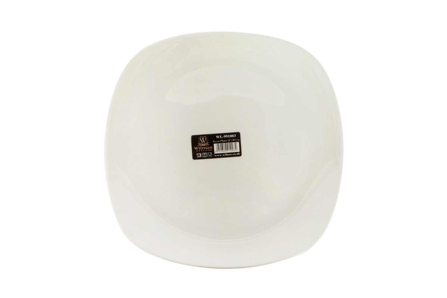 Set Of 3 White Square Platter 11.5" inch X 11.5" inch | 29.5 X 29.5 Cm
